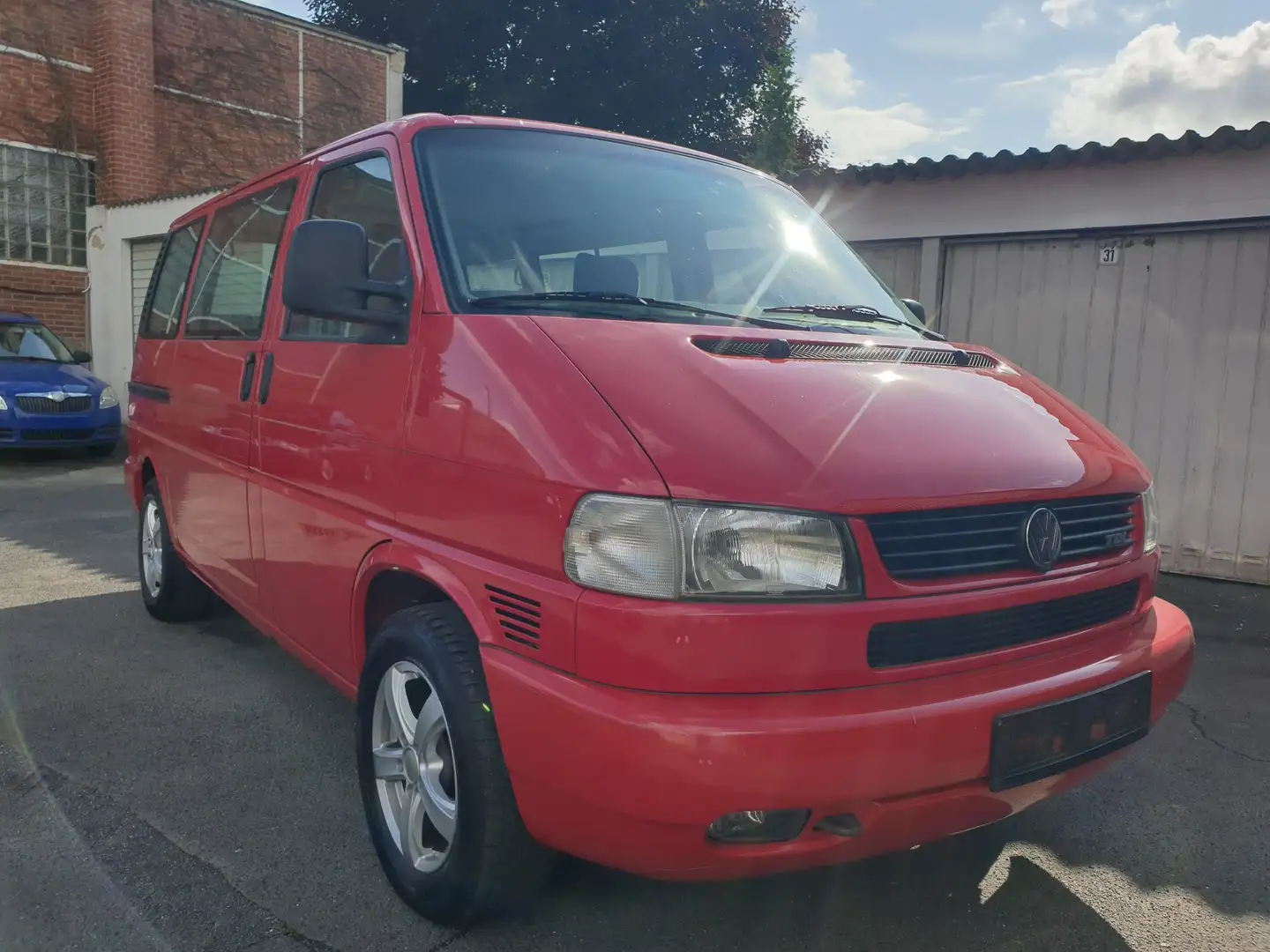 Volkswagen T4 Multivan 2,5 TDI * 7 Sitzer * TÜV neu Roşu - 2