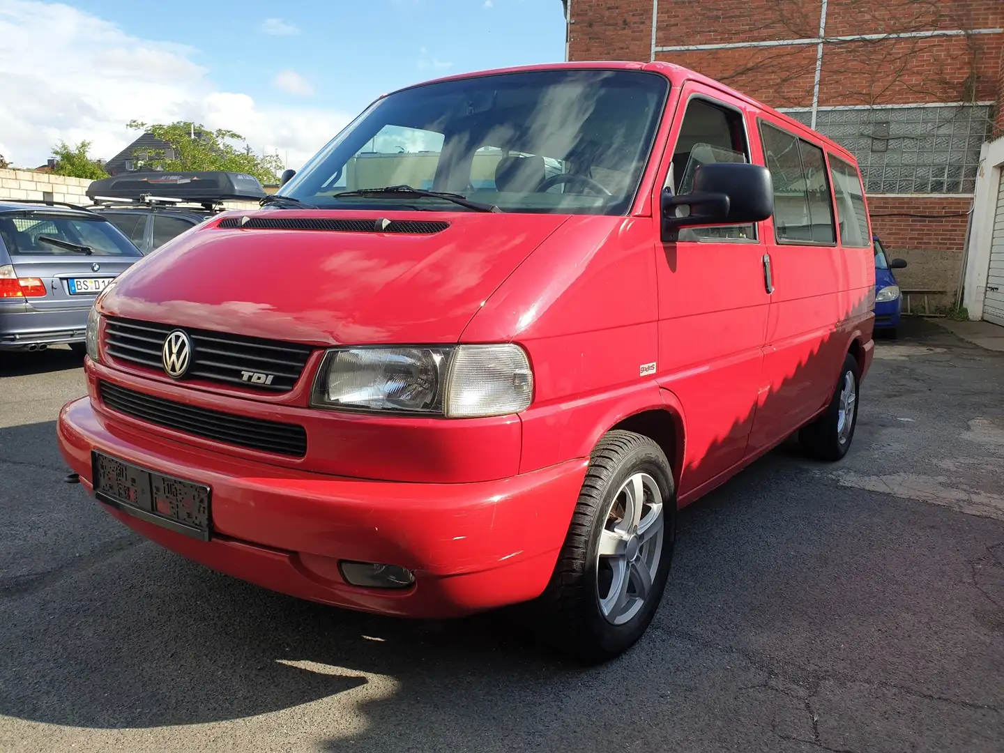 Volkswagen T4 Multivan 2,5 TDI * 7 Sitzer * TÜV neu Roşu - 1