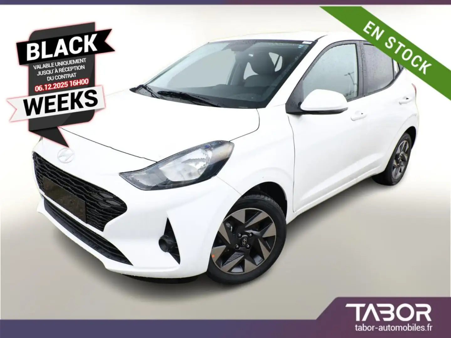 Hyundai i10 1.2 MPI 79 AMT Trend Sièges chauf. Blanc - 1