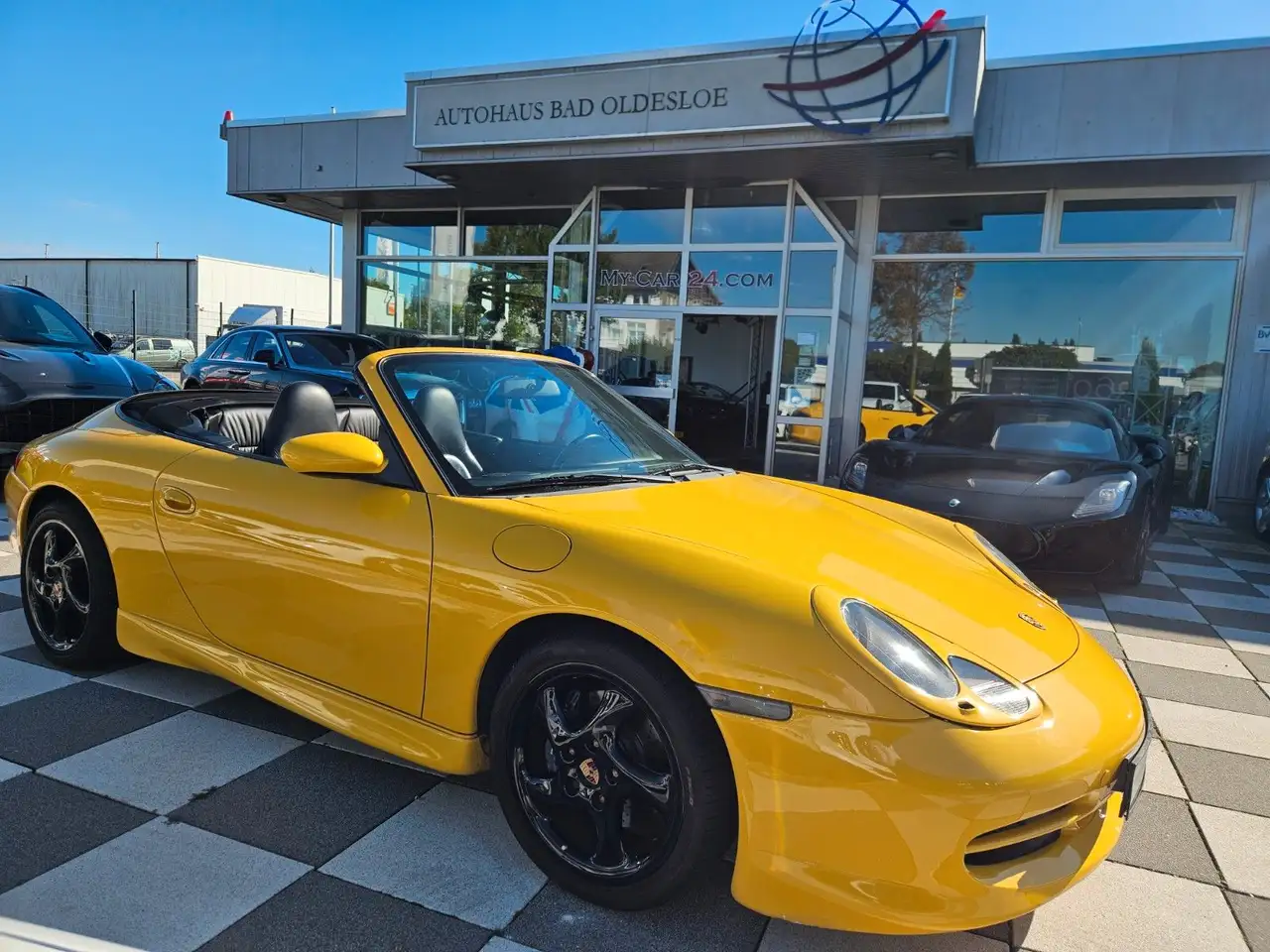 Porsche 996 Cabrio *Raffleder*Deutsches Fzg+Speedgelb, foto 2