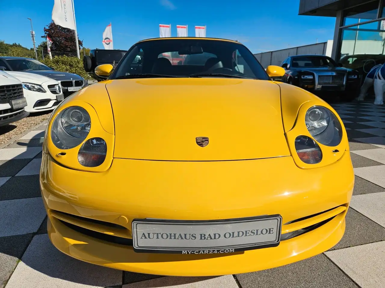 Porsche 996 Cabrio *Raffleder*Deutsches Fzg+Speedgelb, foto 3