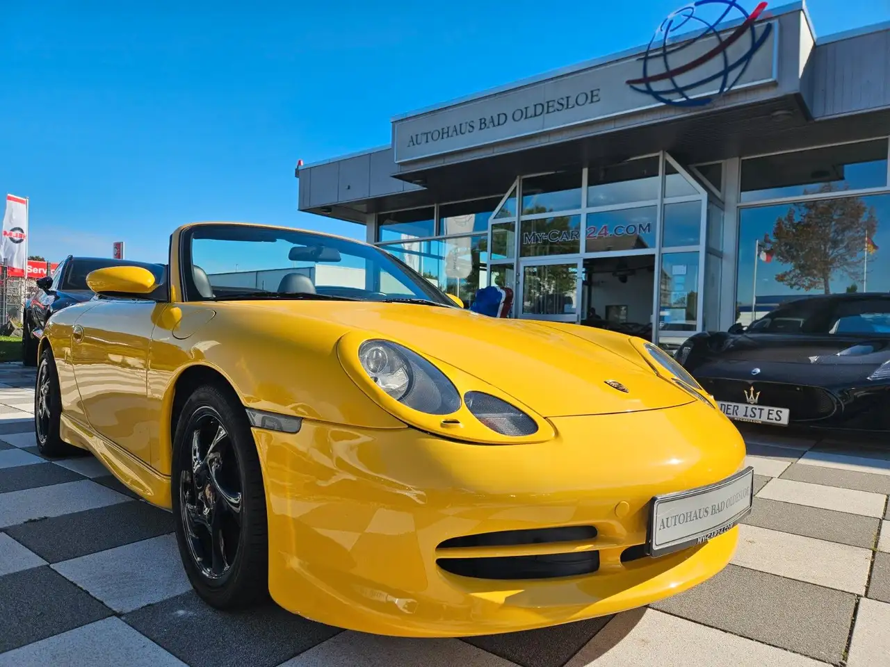 Porsche 996 Cabrio *Raffleder*Deutsches Fzg+Speedgelb, foto 4