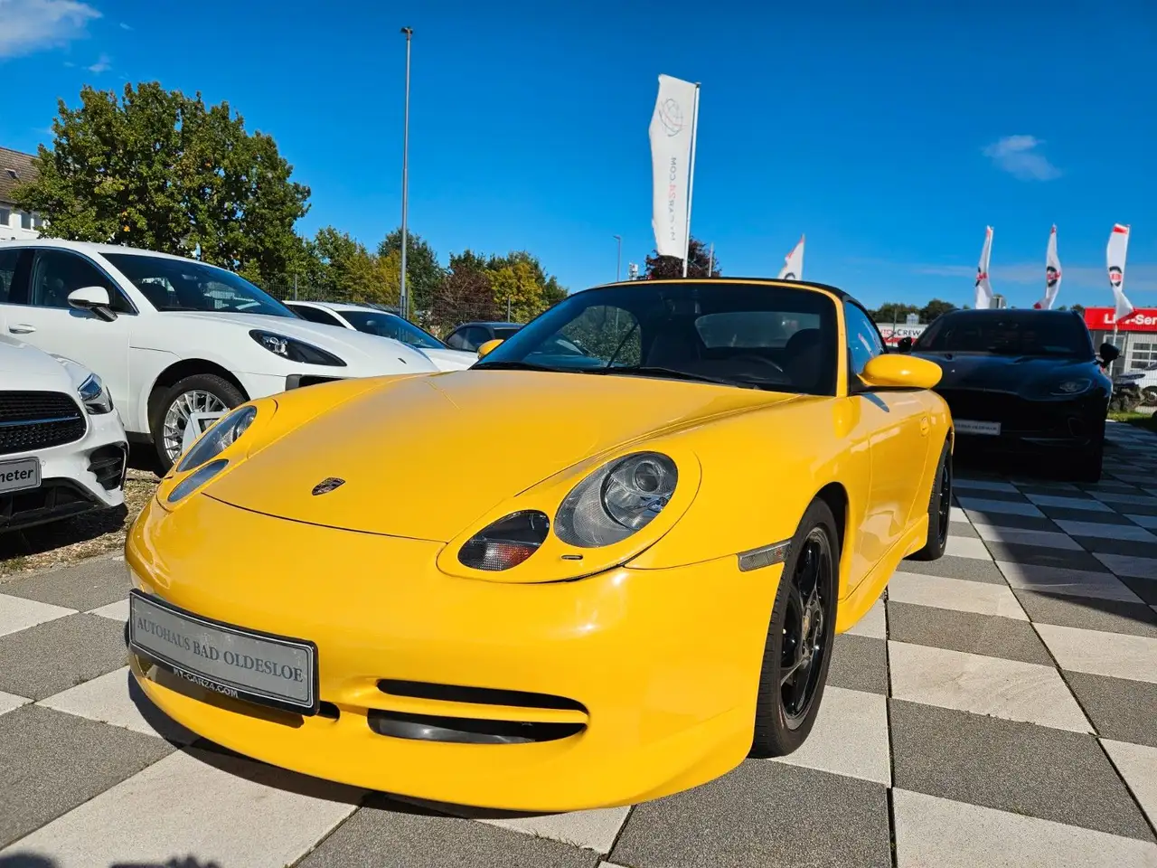 Porsche 996 Cabrio *Raffleder*Deutsches Fzg+Speedgelb, foto 5