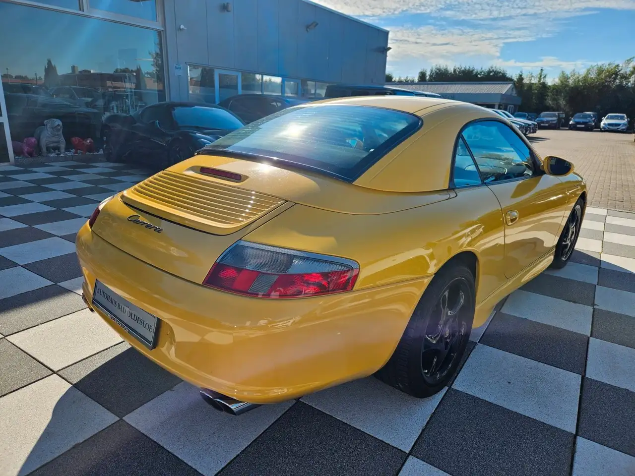 Porsche 996 Cabrio *Raffleder*Deutsches Fzg+Speedgelb, foto 8
