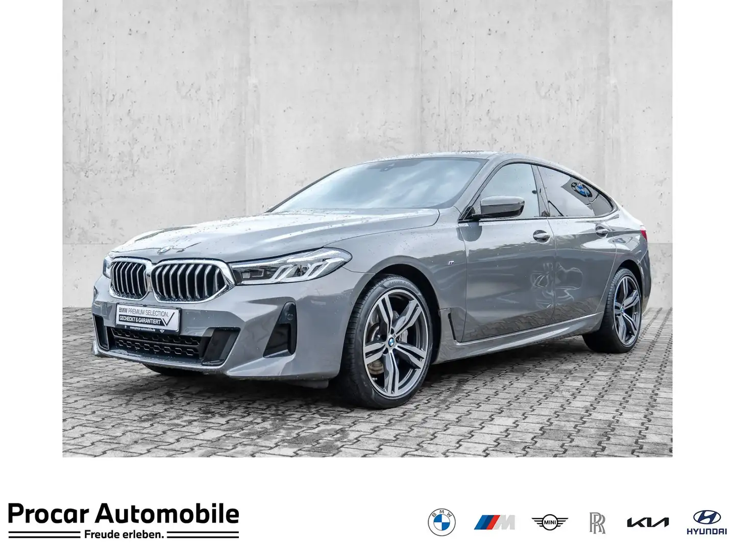 BMW 630 d xDrive M Sport DA PA Head-Up Pano LC Prof. Sitzb Grau - 1