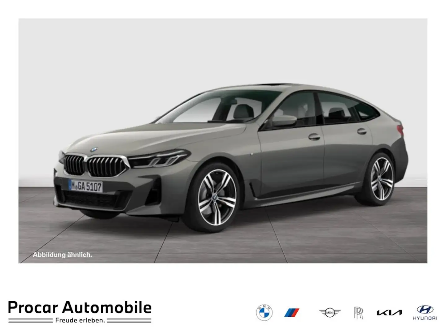 BMW 630 d xDrive M Sport DA PA Head-Up Pano LC Prof. Sitzb Grau - 1