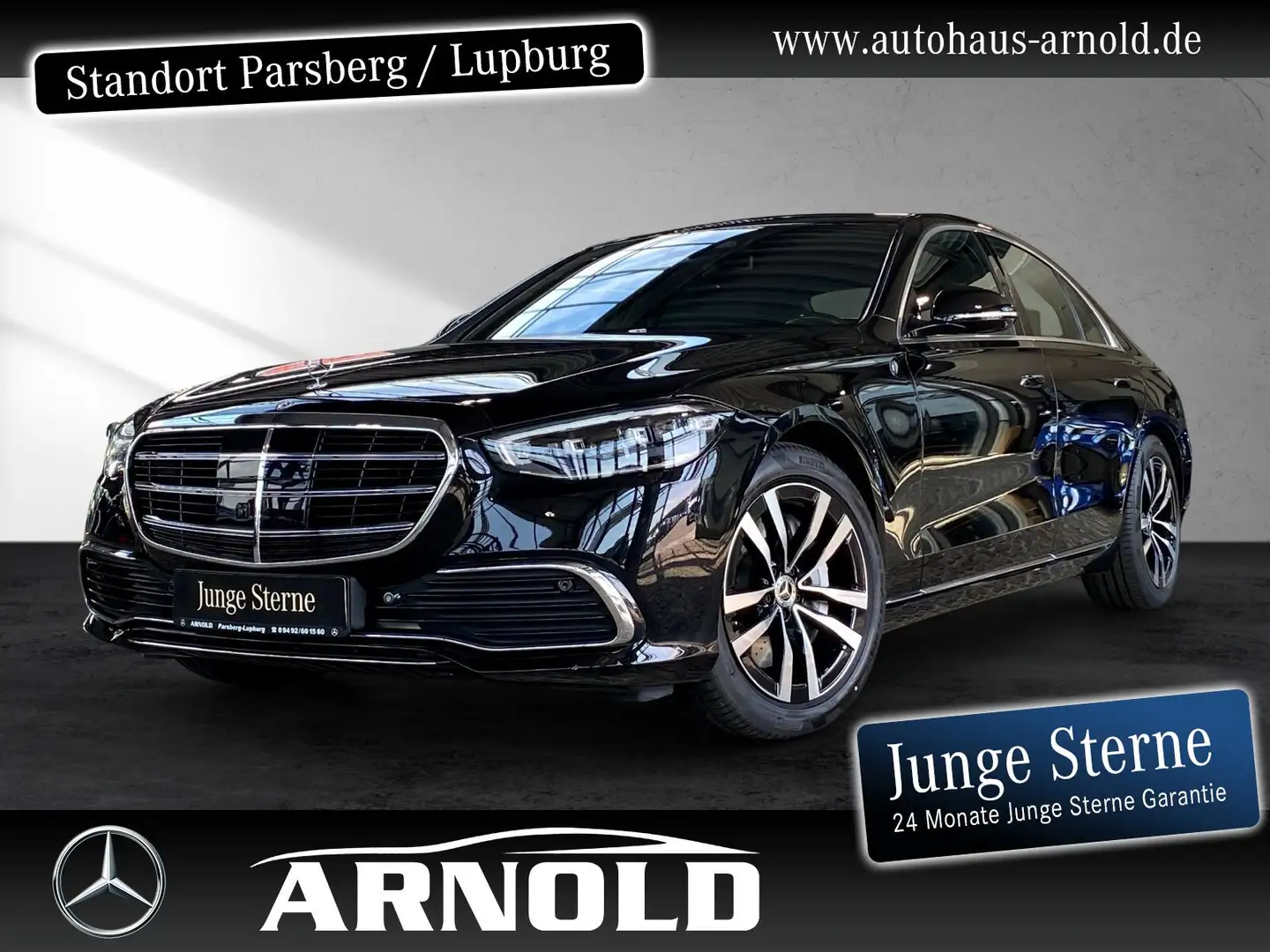 Mercedes-Benz S 580 S 580 4M Pano Memory TV HUD Distr 360° AIRMATIC Noir - 1