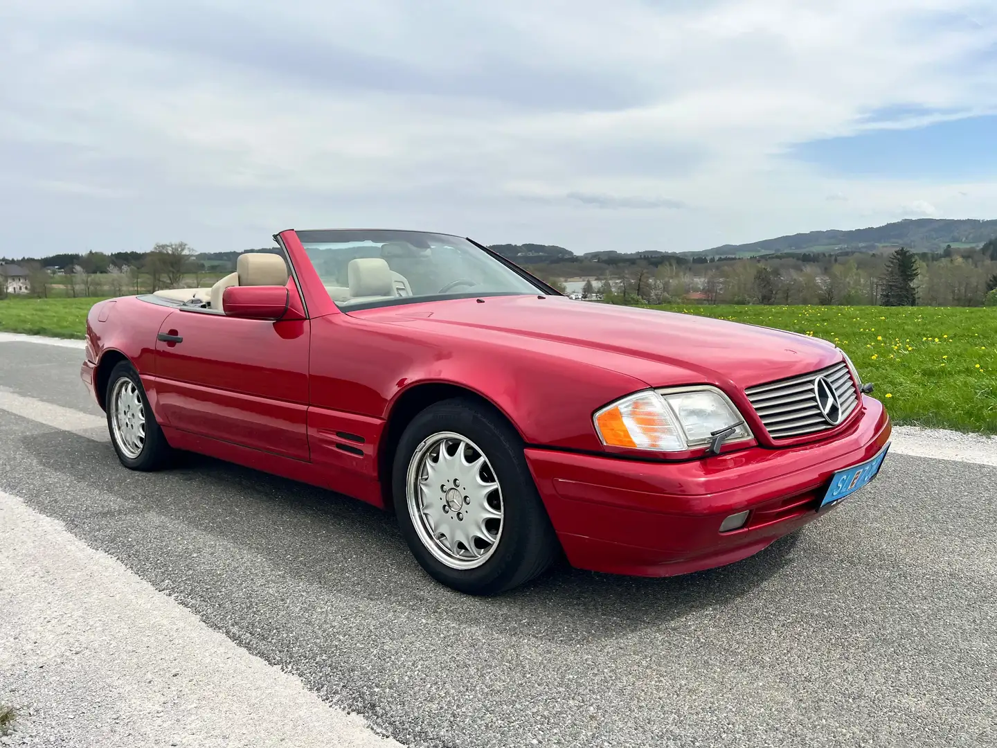 Mercedes-Benz SL 500 Roadster Aut. Red - 1