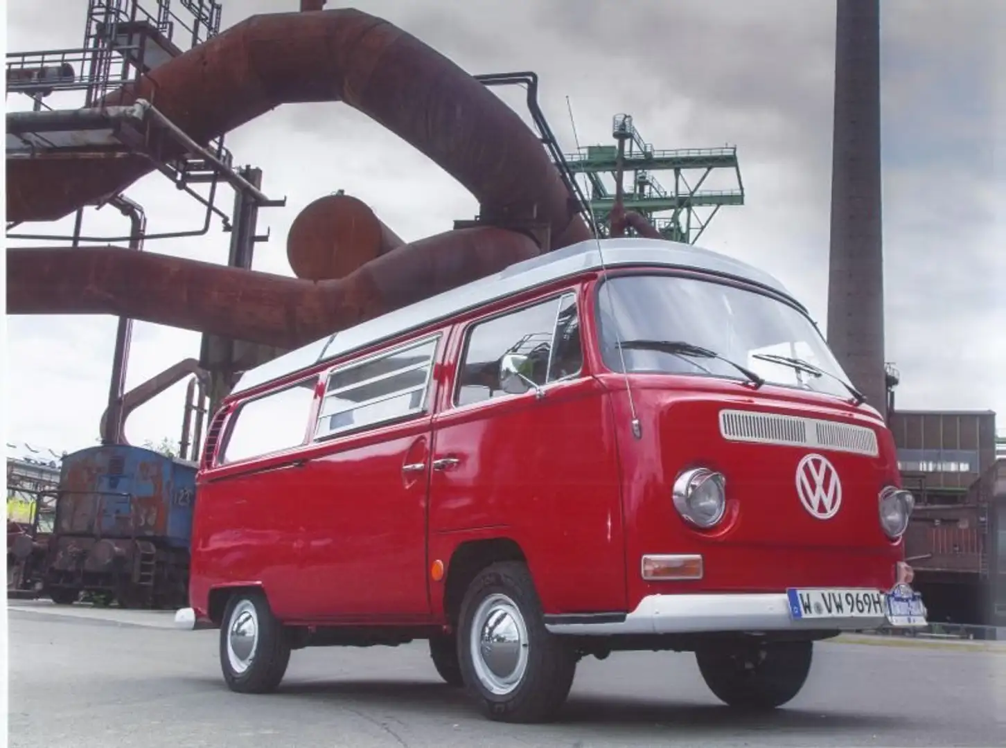 Volkswagen Bus T2 a Westfalia Rot - 1