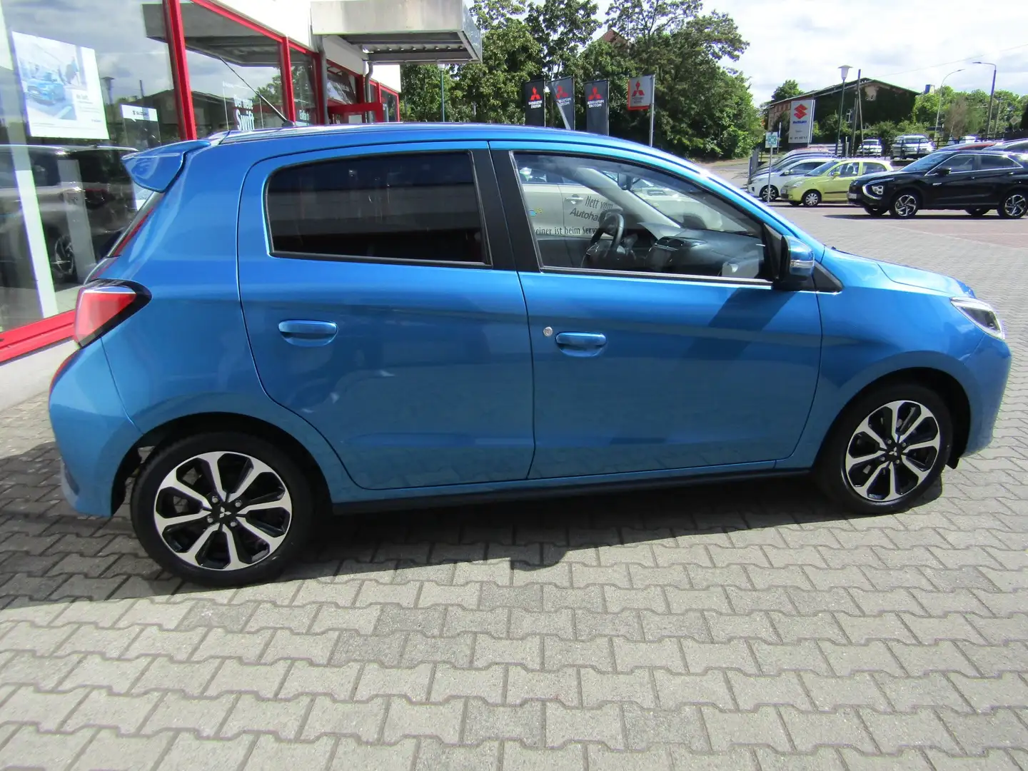 Mitsubishi Space Star 1.2TopCVT Allwetter Kamera Sitzheizung Klimaautom. Blauw - 2