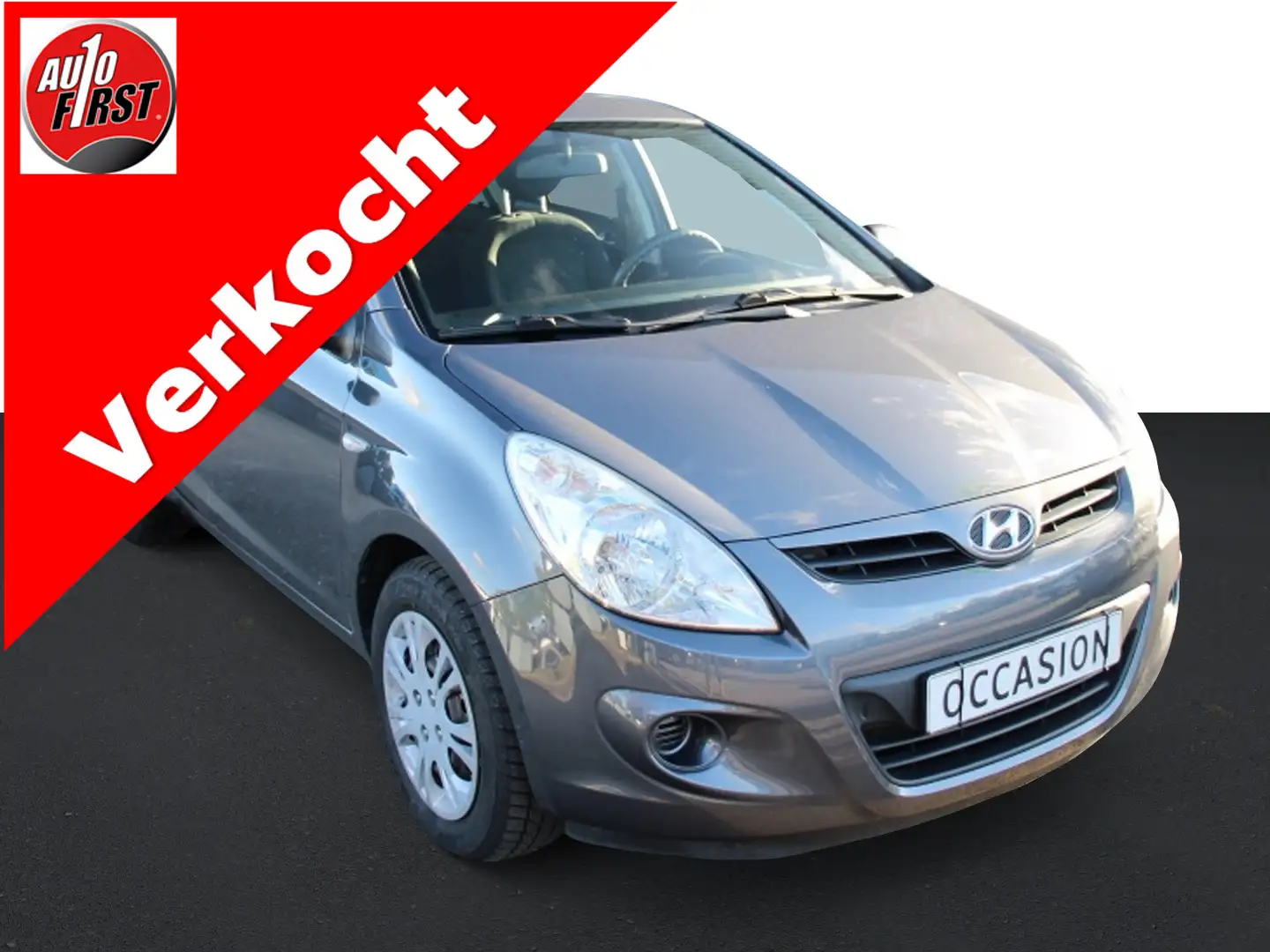 Hyundai i20 1.2i i-Drive Gris - 1
