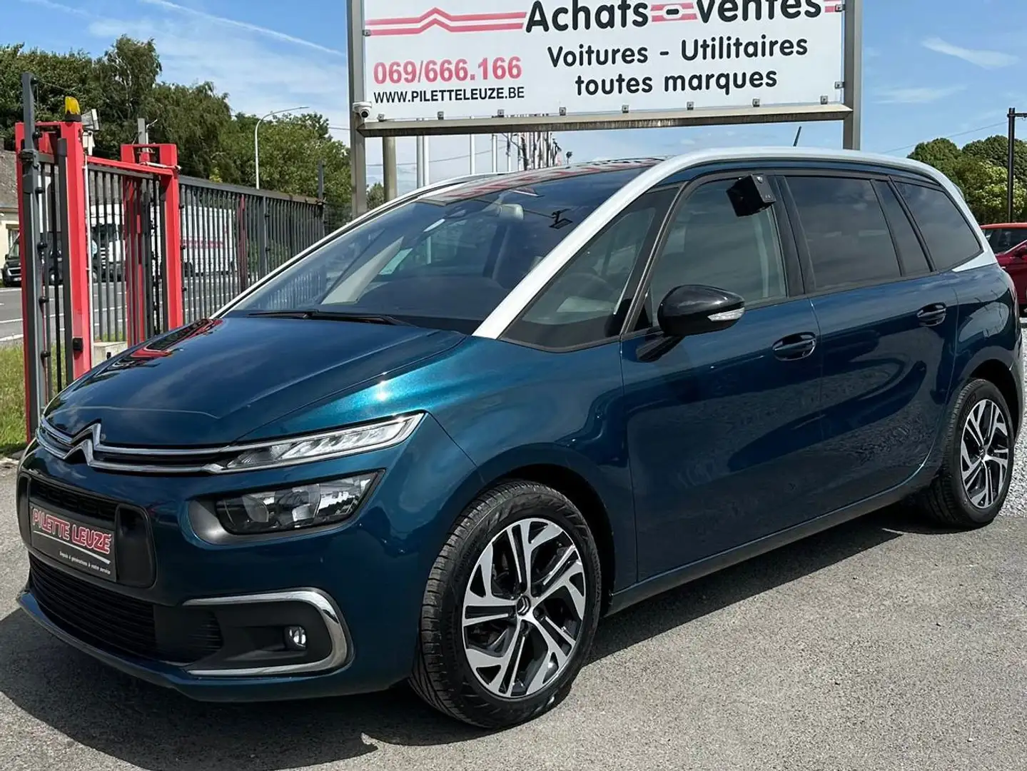 Citroen Grand C4 SpaceTourer 1.5 BlueHDi Business GPS 7PLACES Bleu - 2