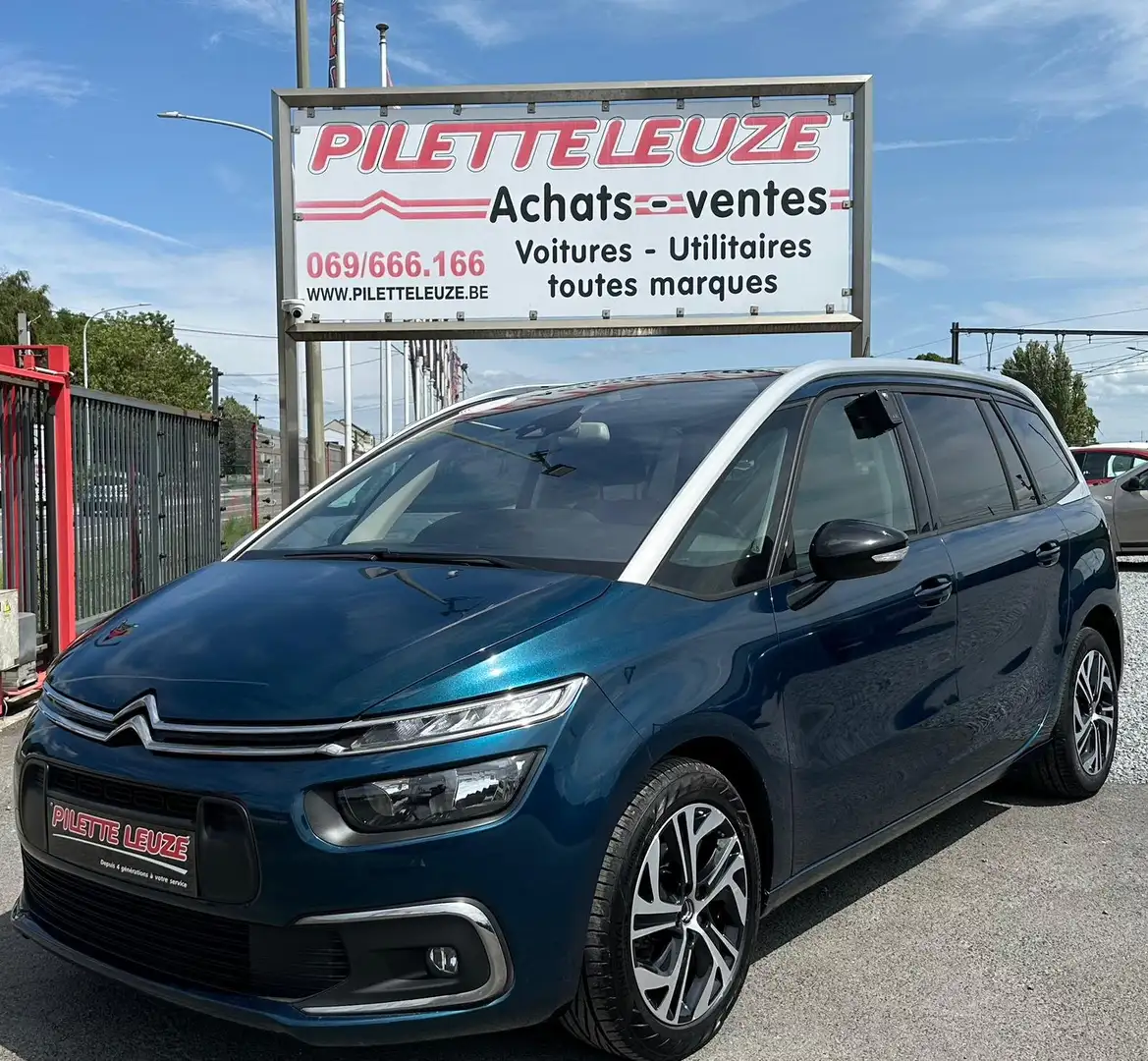 Citroen Grand C4 SpaceTourer 1.5 BlueHDi Business GPS 7PLACES Bleu - 1