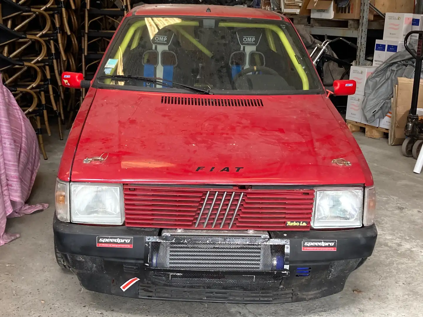 Fiat Uno Uno turbo ie Rojo - 1