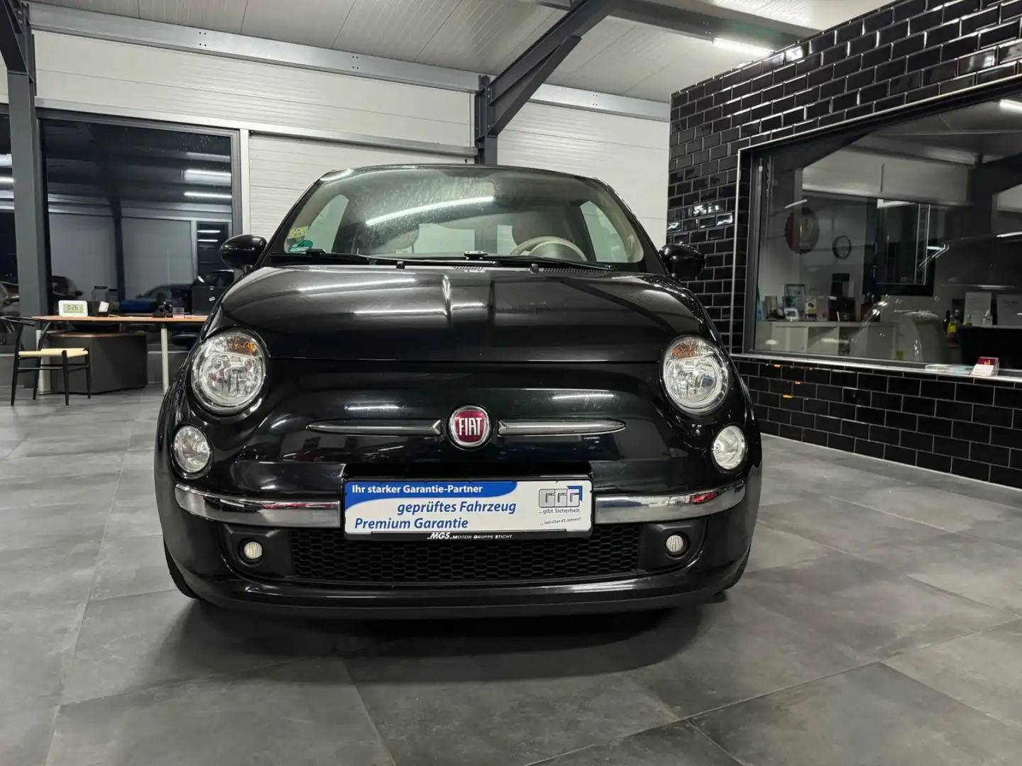 Fiat 500 Schwarz - 2