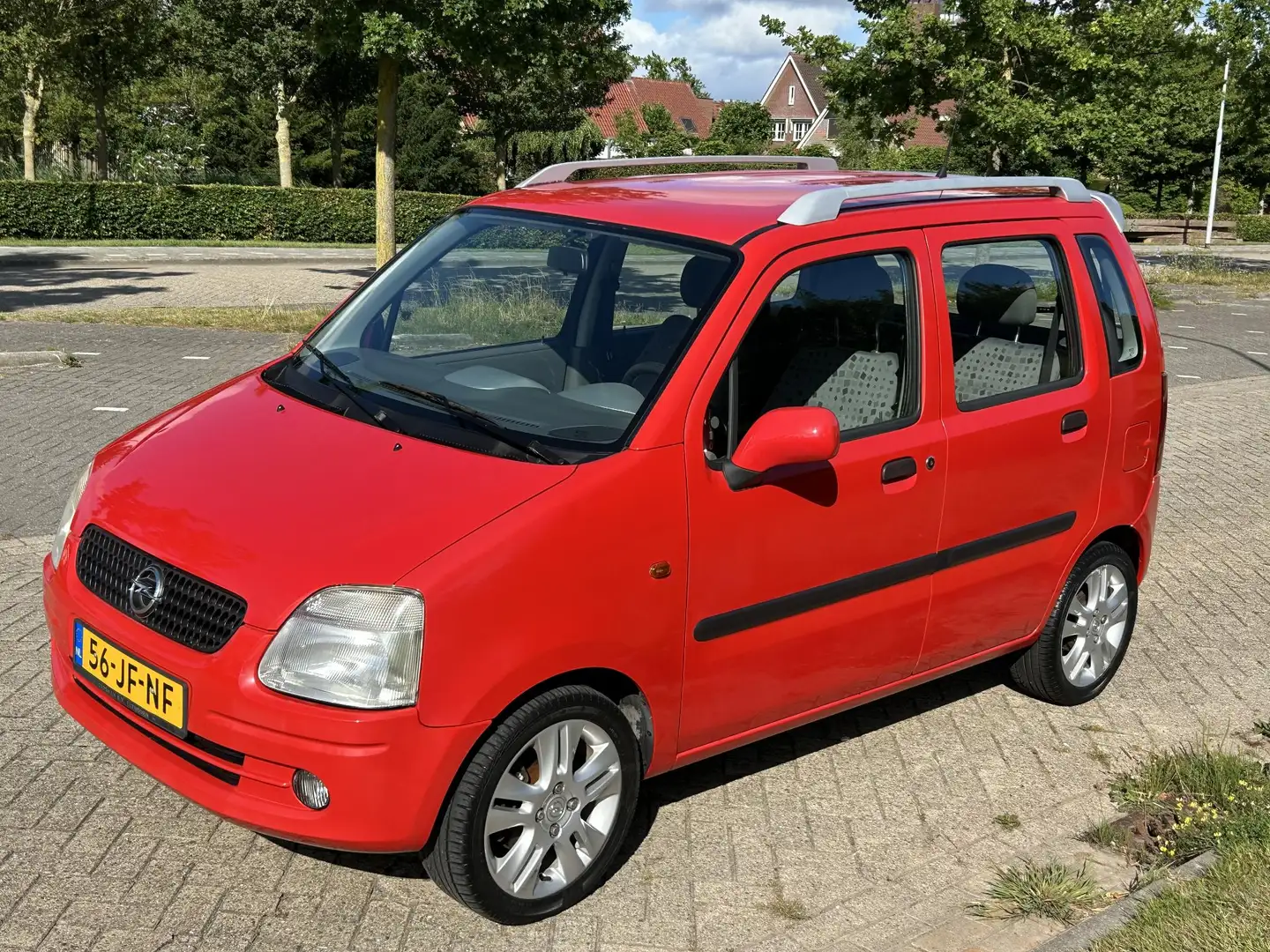 Opel Agila 1.0-12V Comfort / 79000 km / eerste eigenaar Červená - 2