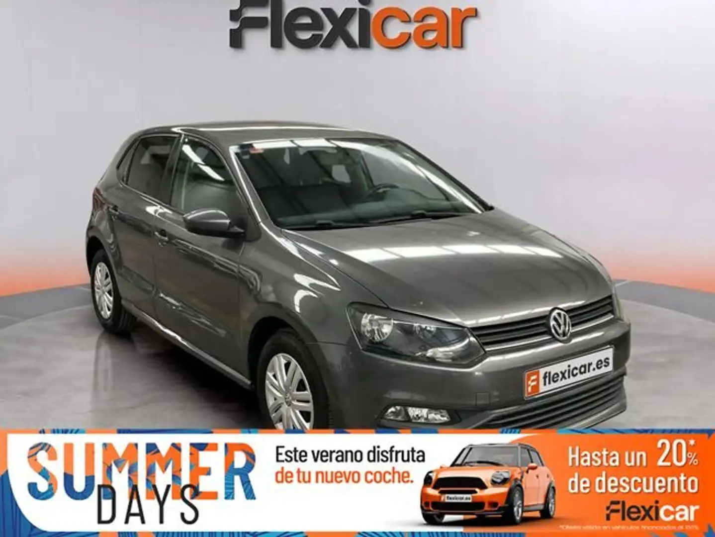 Volkswagen Polo 1.0 BMT Edition 44kW Gris - 1