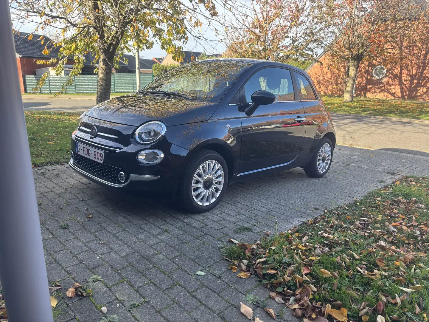 Fiat 500 500 1.0i MHEV Dolcevita !TJS SOUS GARANTIE! Noir - 1