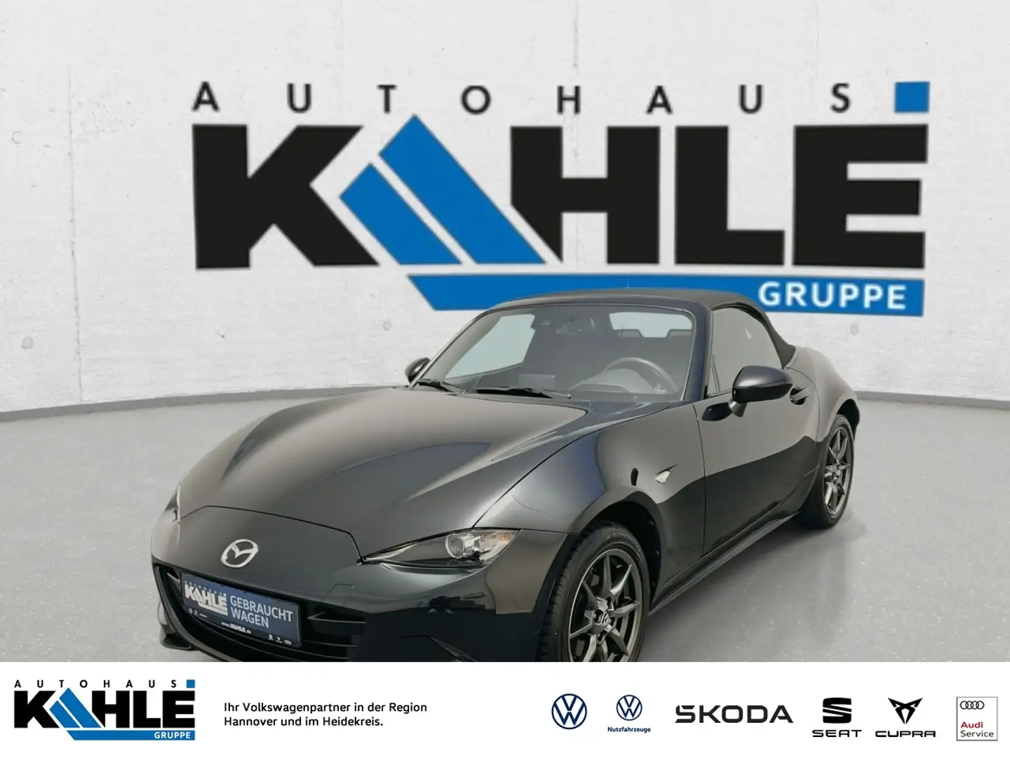 Mazda MX-5 1.5 Skyactive-G Sports-Line Klima Navi Leder Чорний - 1