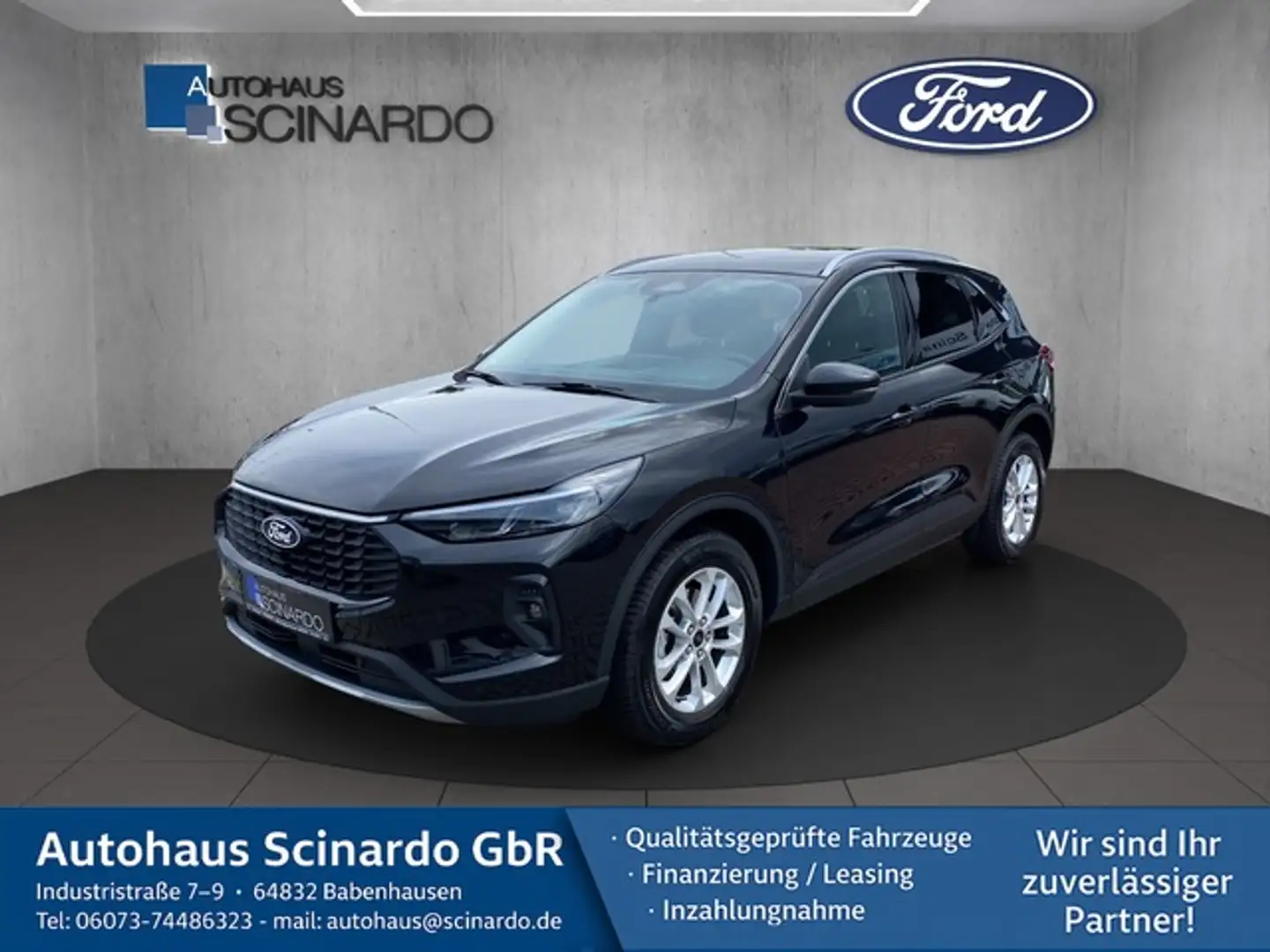 Ford Kuga 1.5EB Titanium Aut*Navi*HUD*Matrix LED*RFK* Noir - 1