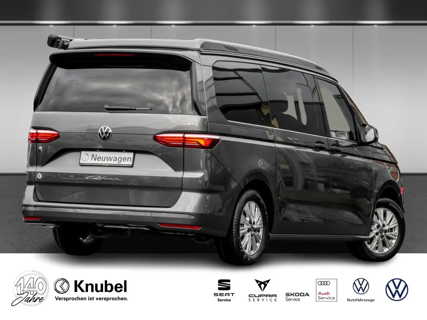 Volkswagen T7 California Beach Camper 2.0 TDI DSG AHK Standhzg. Navi LED Grau - 2