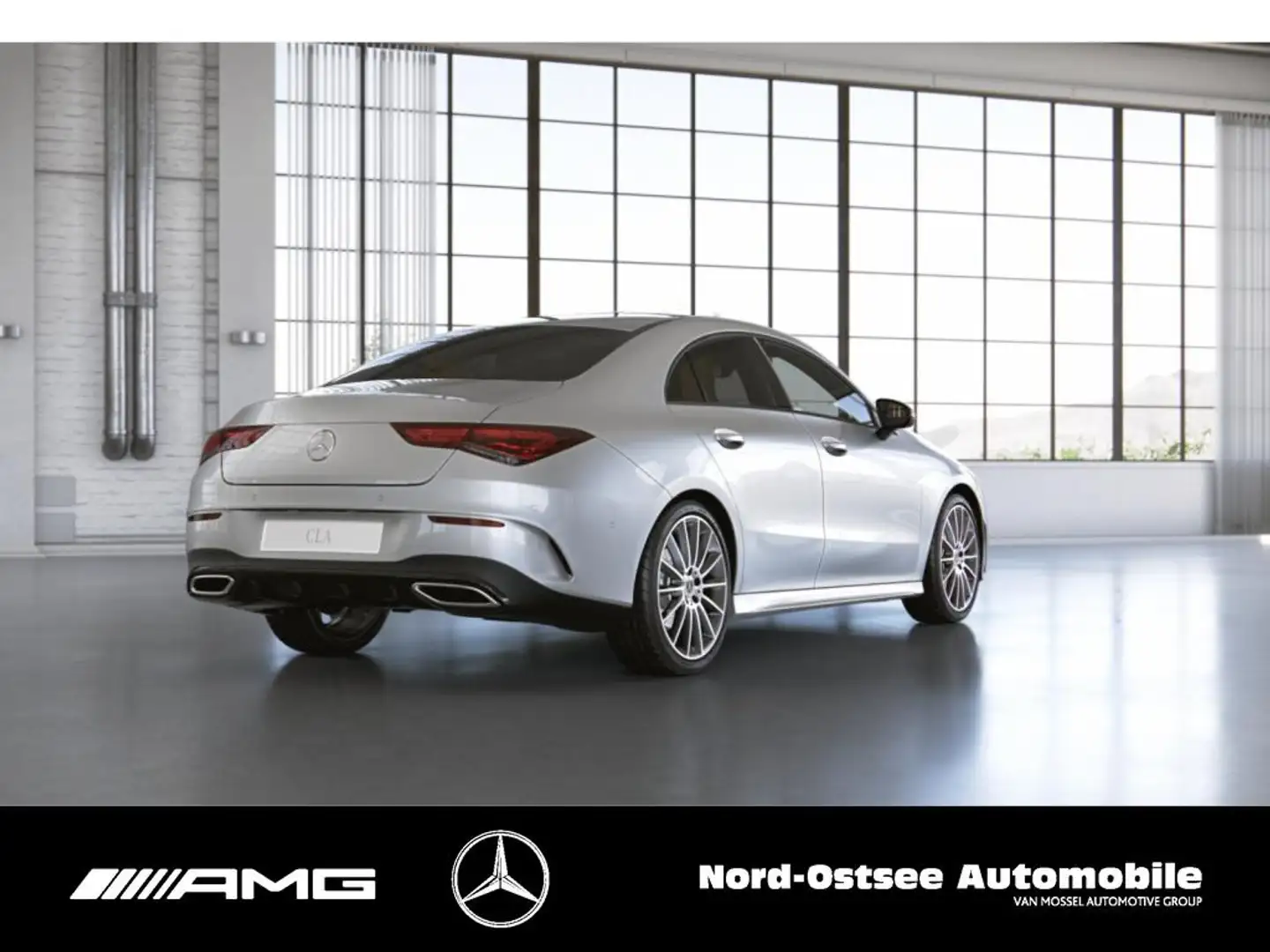 Mercedes-Benz CLA 200 d AMG KAMERA NIGHT PANO LED MBUX NAVI Stříbrná - 2