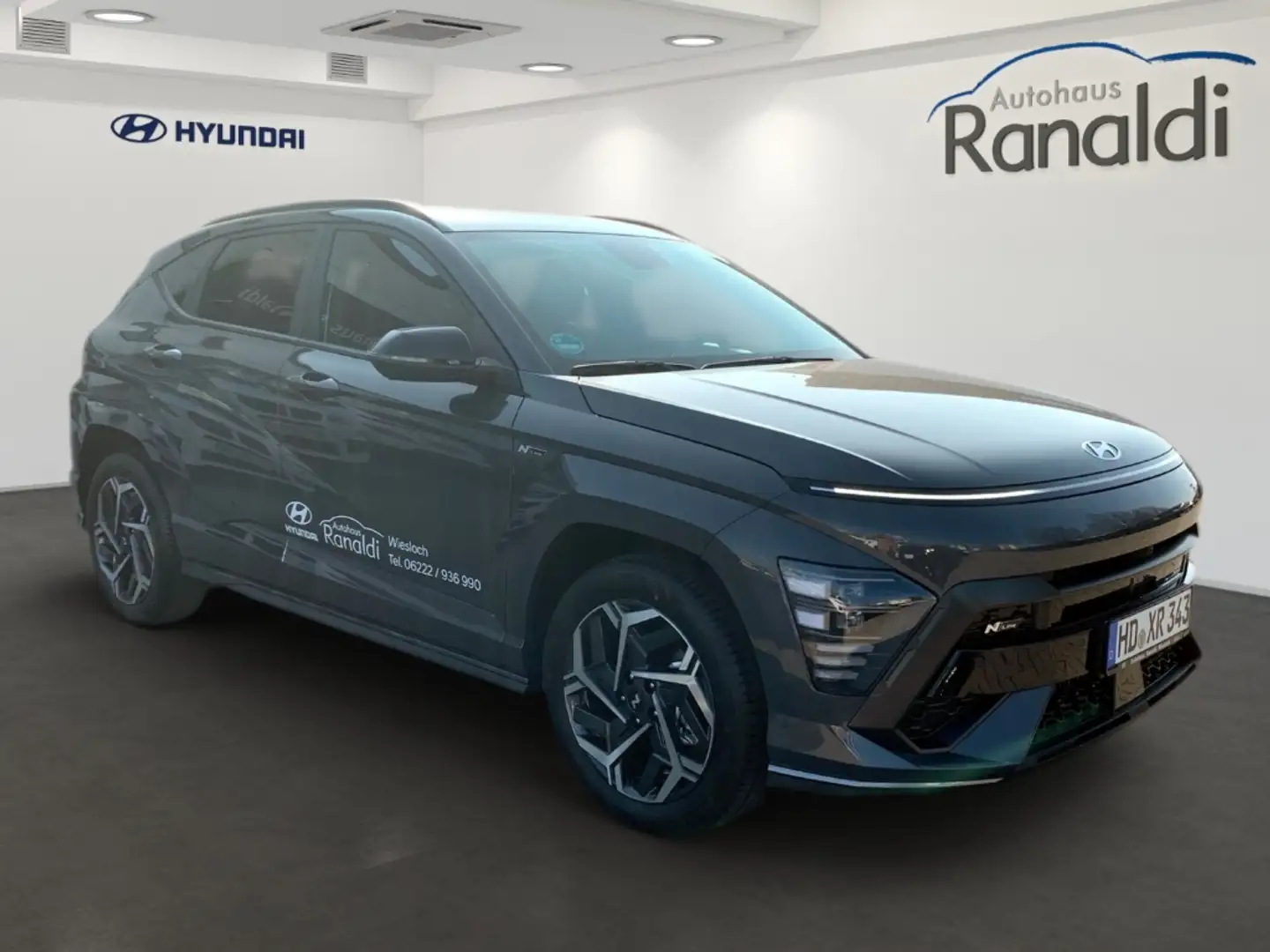Hyundai KONA 1.0T-GDi DCT 2WD N-Line+Ultimatepaket Szürke - 2