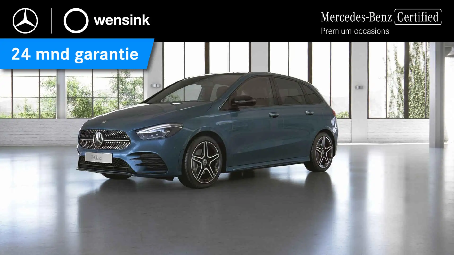 Mercedes-Benz B 180 Business Solution AMG | Night | Panoramadak | Acht Blu/Azzurro - 1