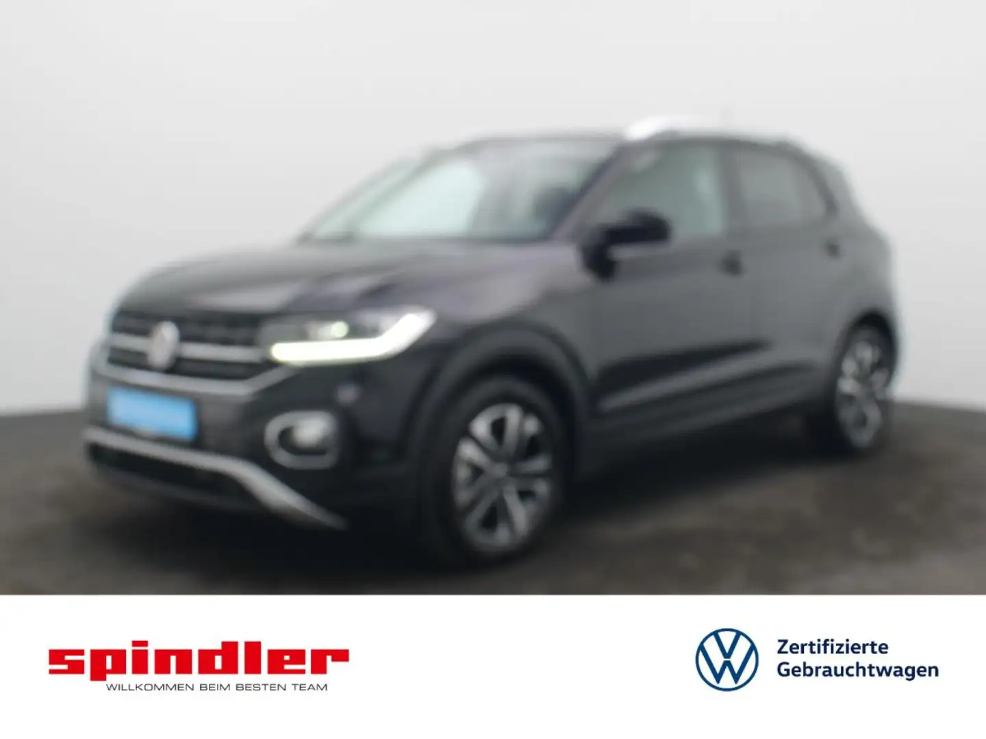 Volkswagen T-Cross United 1.0TSI DSG/ AppConnect , LED, ACC Schwarz - 1