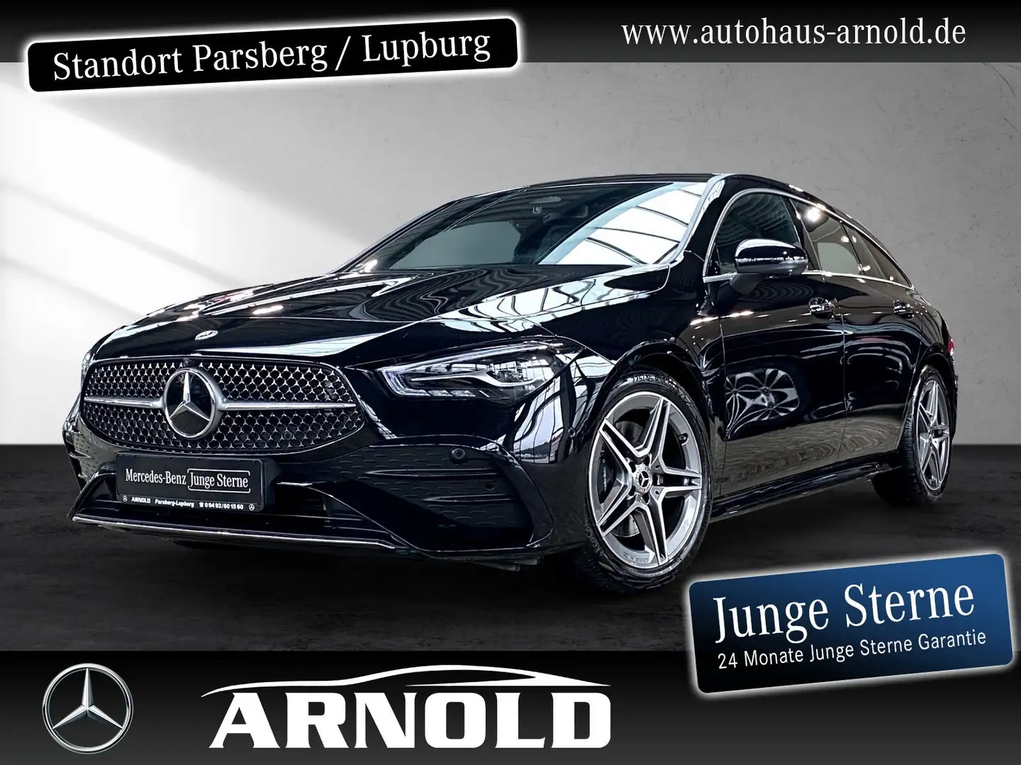 Mercedes-Benz CLA 200 CLA 200 d SB AMG Line Totw 360° Distr. el-Klappe Noir - 1