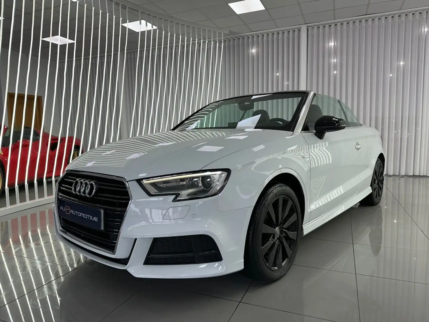 Audi A3 Cabrio 1.6TDI S Line Edition 85kW Blanc - 1