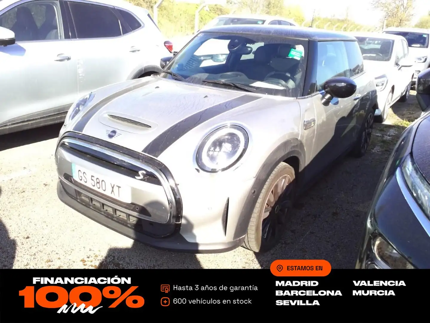 MINI Cooper SE Zilver - 1