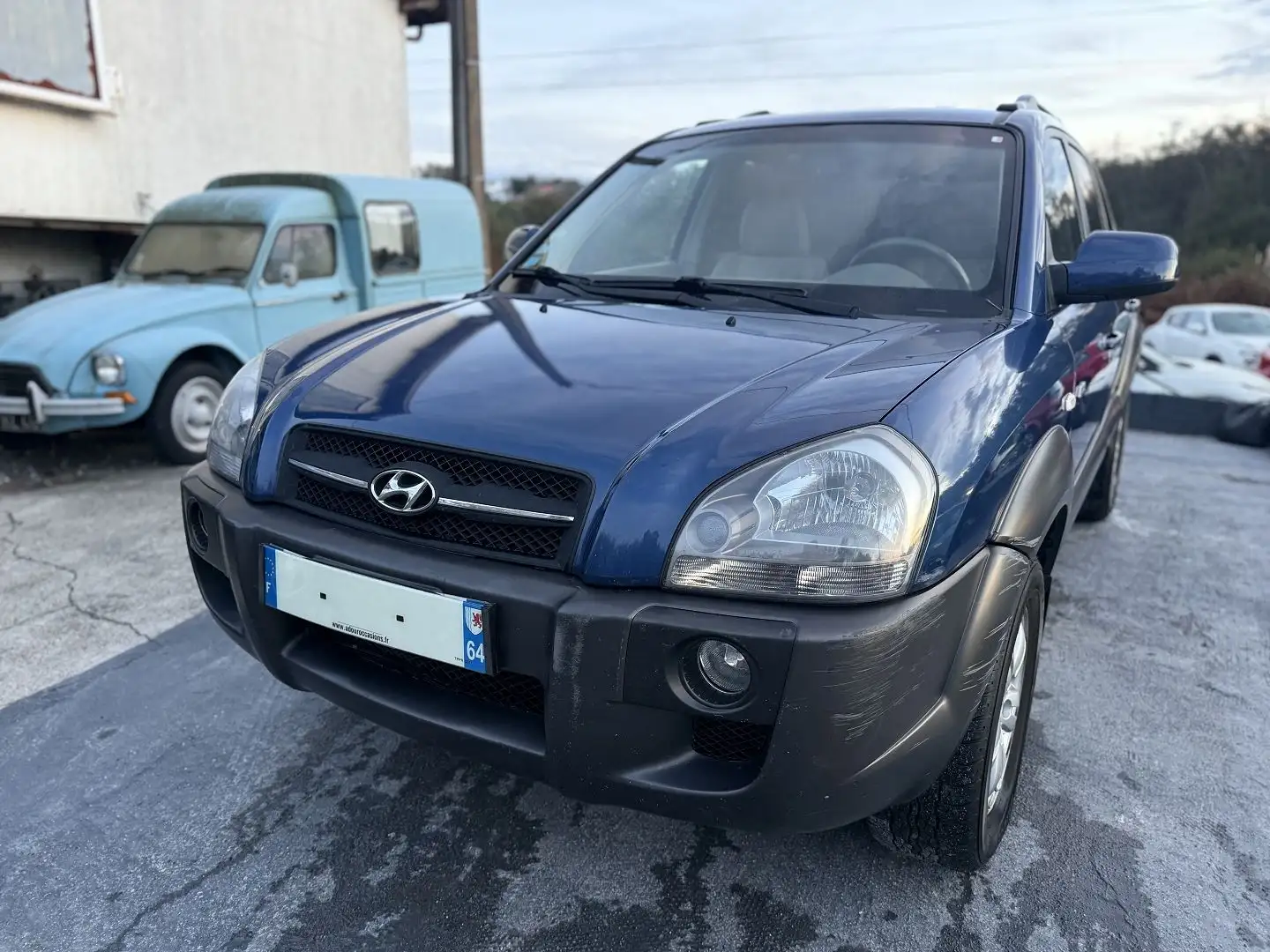 Hyundai TUCSON 2.7 V6 PACK CONFORT 4X4 Bleu - 2