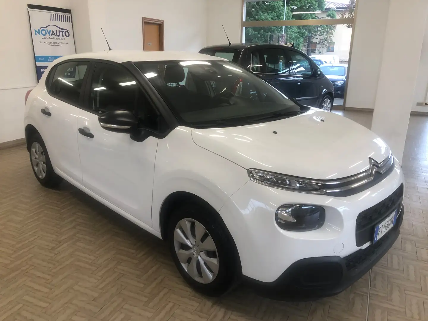 Citroen C3 C 3 1,5 VAN BLUEHDI 100 CV S&S Bianco - 2