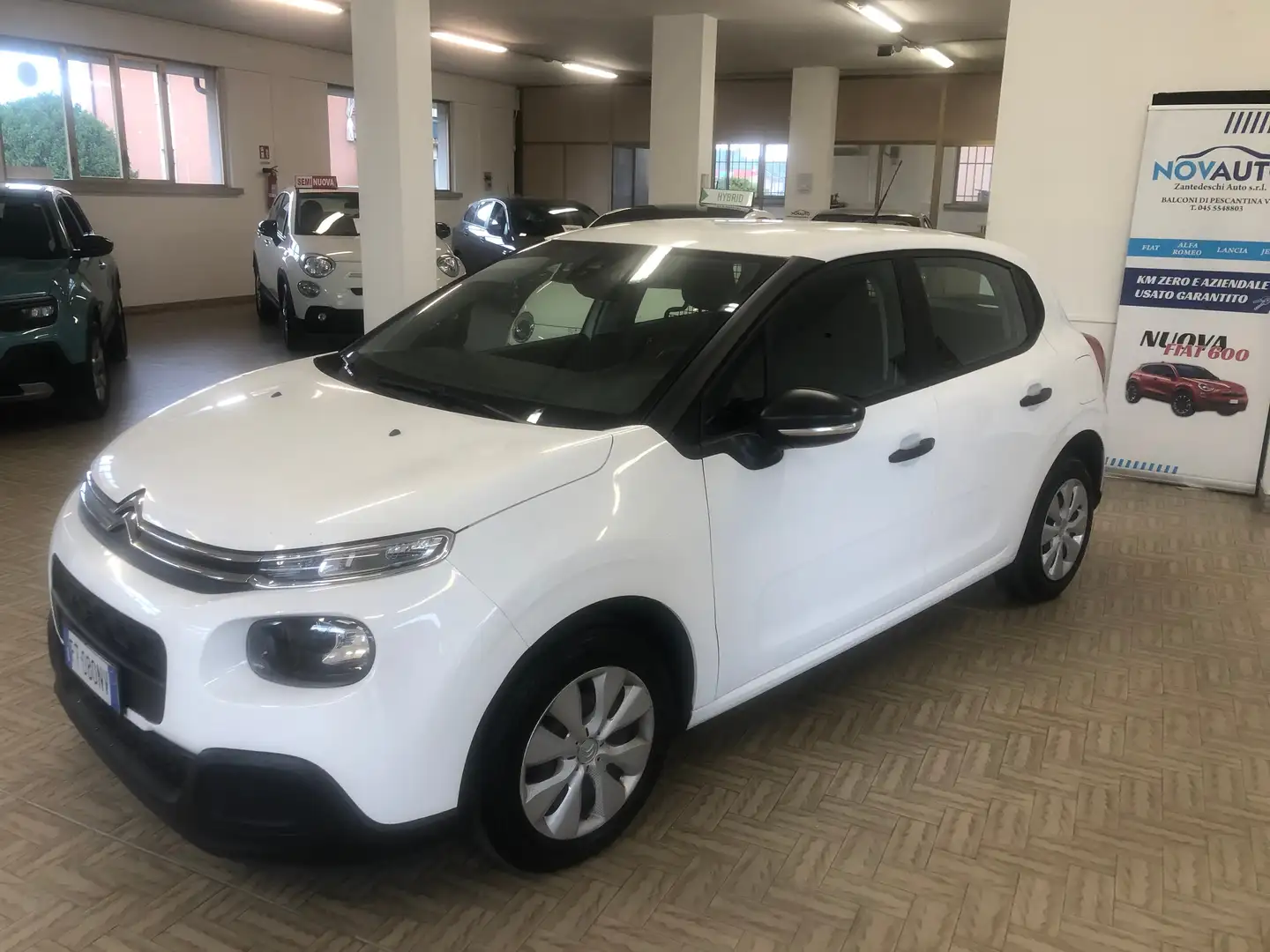 Citroen C3 C 3 1,5 VAN BLUEHDI 100 CV S&S Bianco - 1