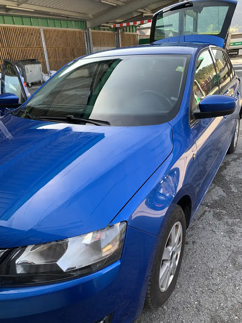 Skoda Rapid/Spaceback Elegance Blau - 1