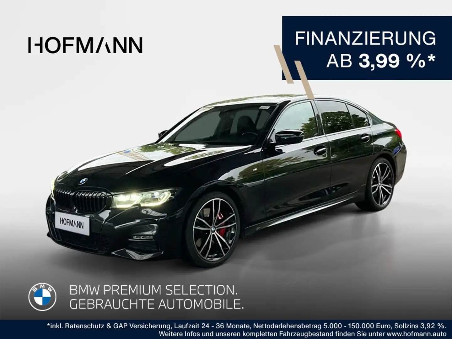 BMW 320 M Sport Schwarz - 1