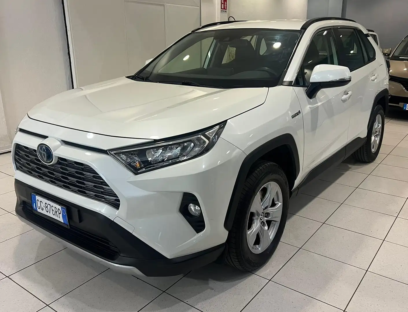 Toyota RAV 4 2.5 AWD vvt-ie Business 222cv e-cvt Blanc - 1