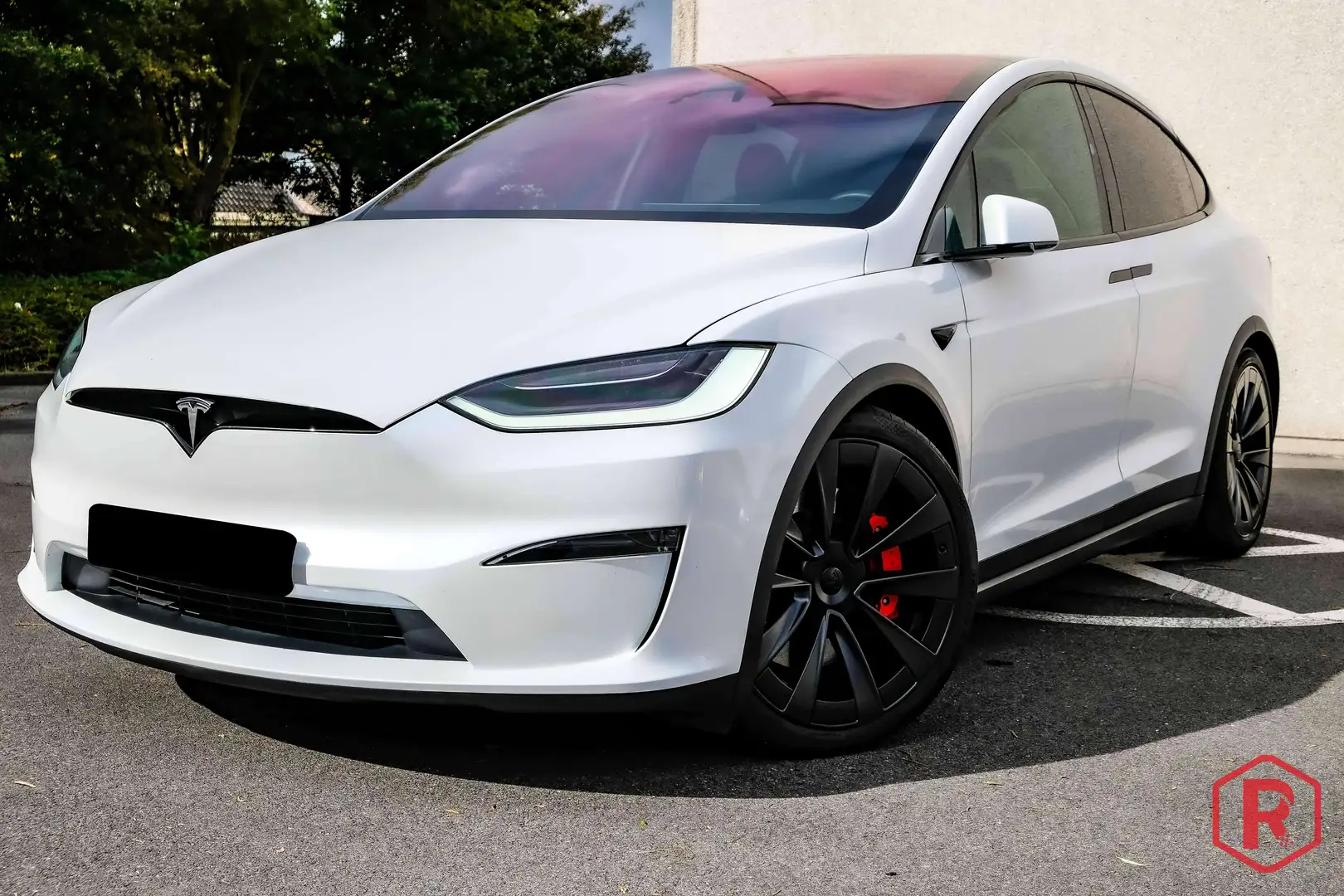 Tesla Model X Plaid 1020pk FSD 4 Turbine AWD Garantie Blanc - 1