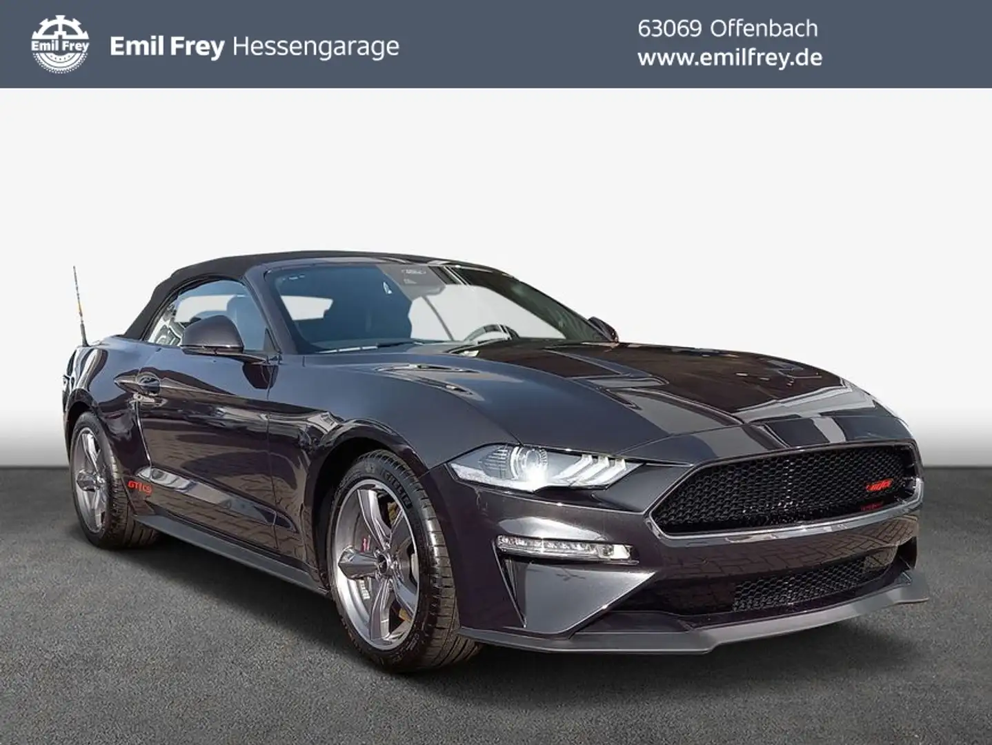 Ford Mustang Convertible 5.0 Ti-VCT V8 Aut. GT 330 kW, Grau - 1