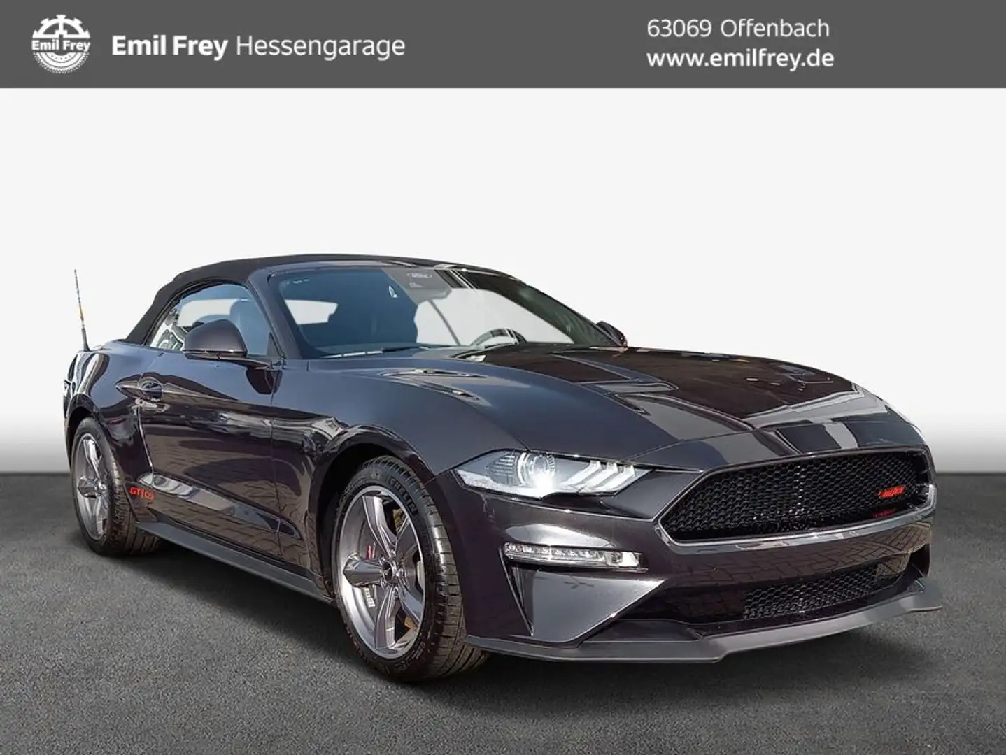 Ford Mustang Convertible 5.0 Ti-VCT V8 Aut. GT 330 kW, Grau - 1