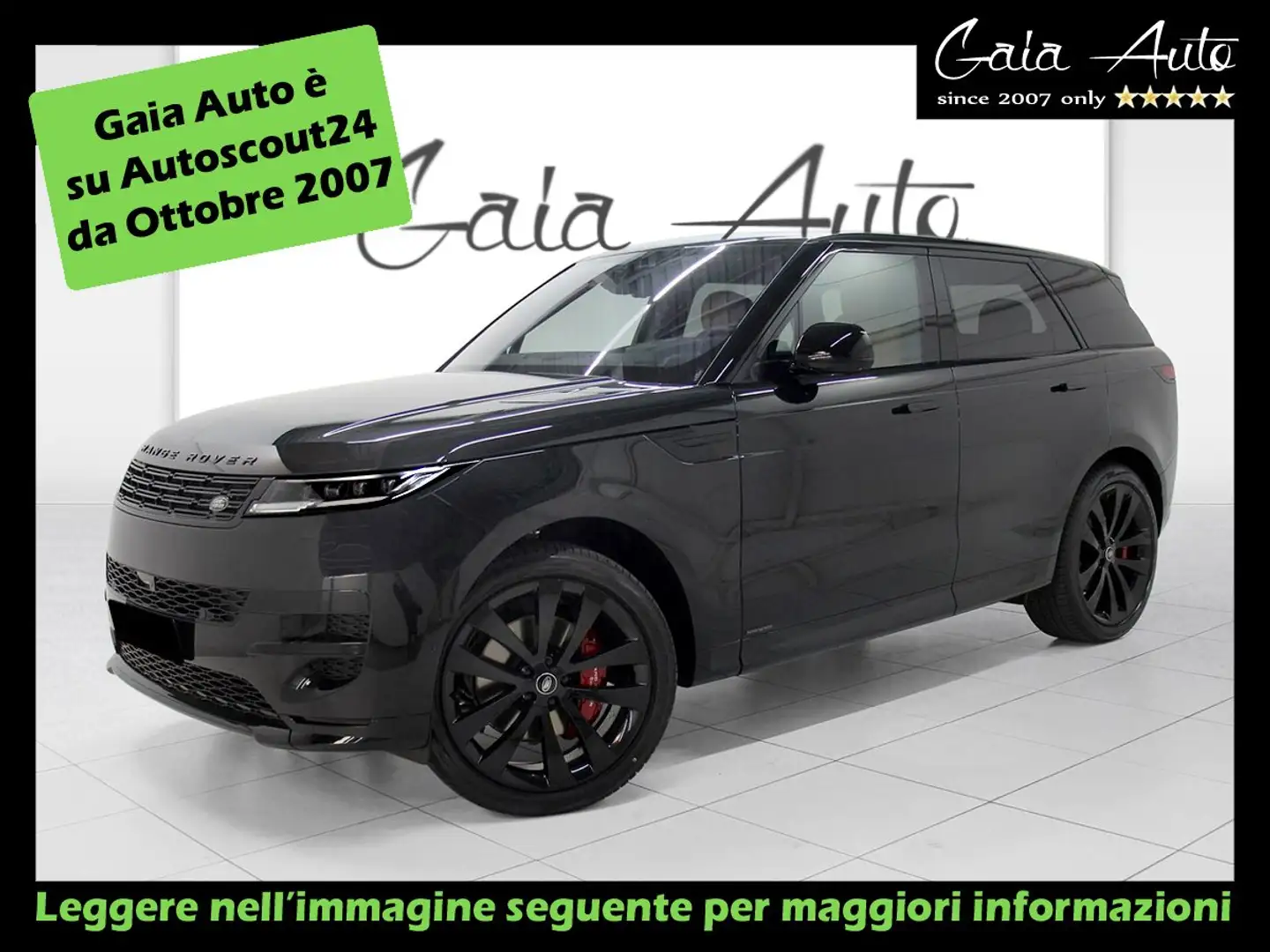 Land Rover Range Rover Sport 3.0d i6 mhev Dynamic SE awd 300cv auto Noir - 1
