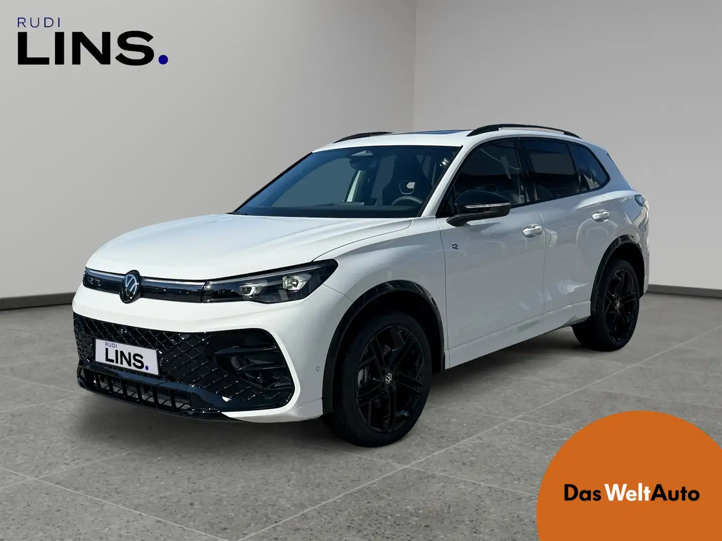Volkswagen Tiguan R-Line TDI 4MOTION DSG Weiß - 1