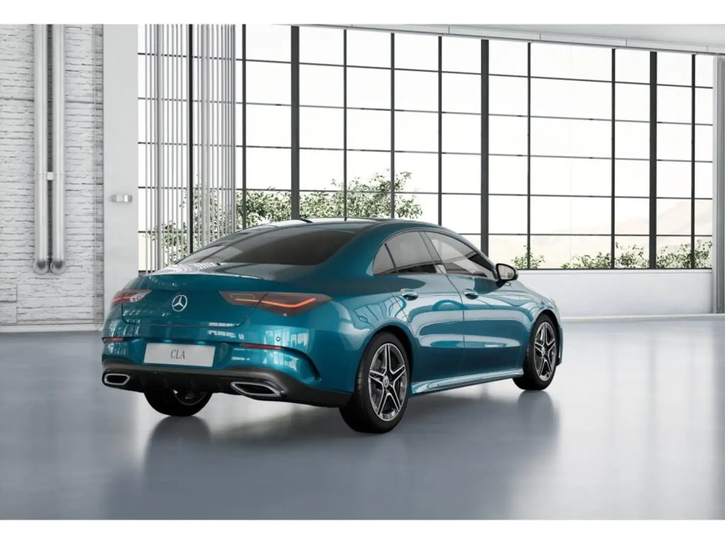 Mercedes-Benz CLA 200 Coupé AMG-Sport+Pano+MLB+Night+Ambiente Blau - 2