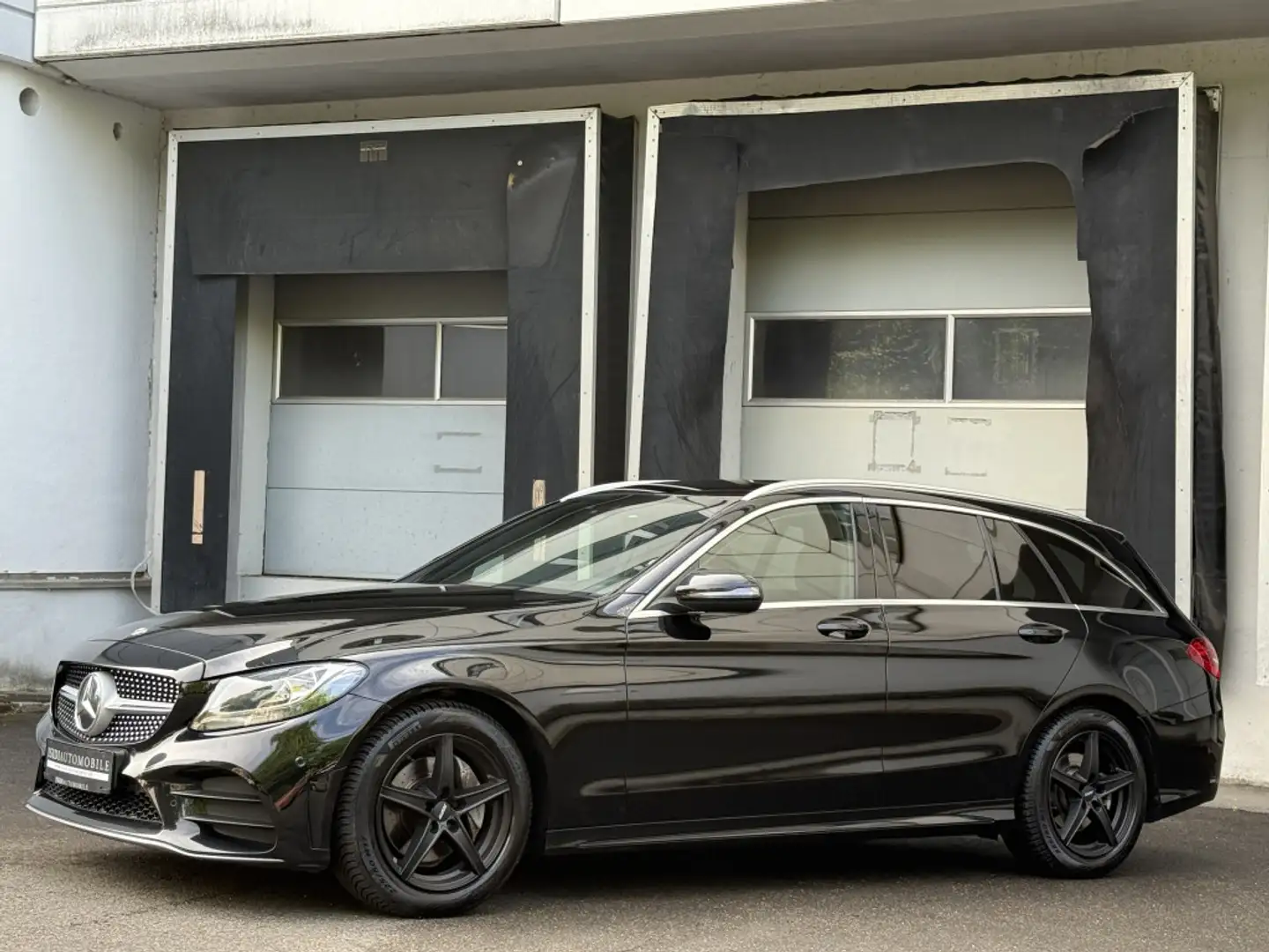 Mercedes-Benz C 200 D AMG Comand Distronic Rü-Kamera KeylessGo Nero - 2