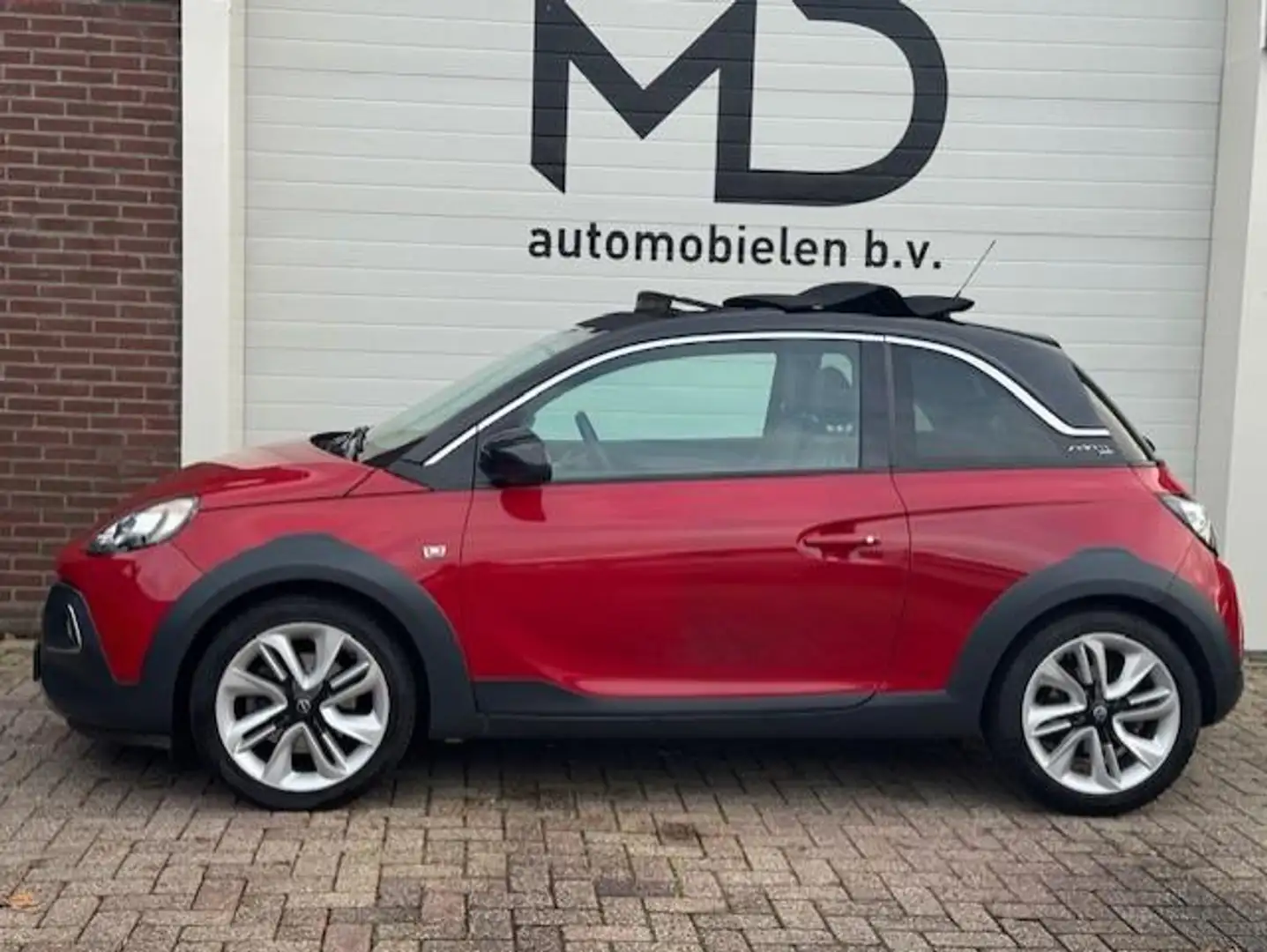 Opel Adam 1.0 Turbo Rocks Cabrio - PDC-Cruise - Sportstoelen Rouge - 2