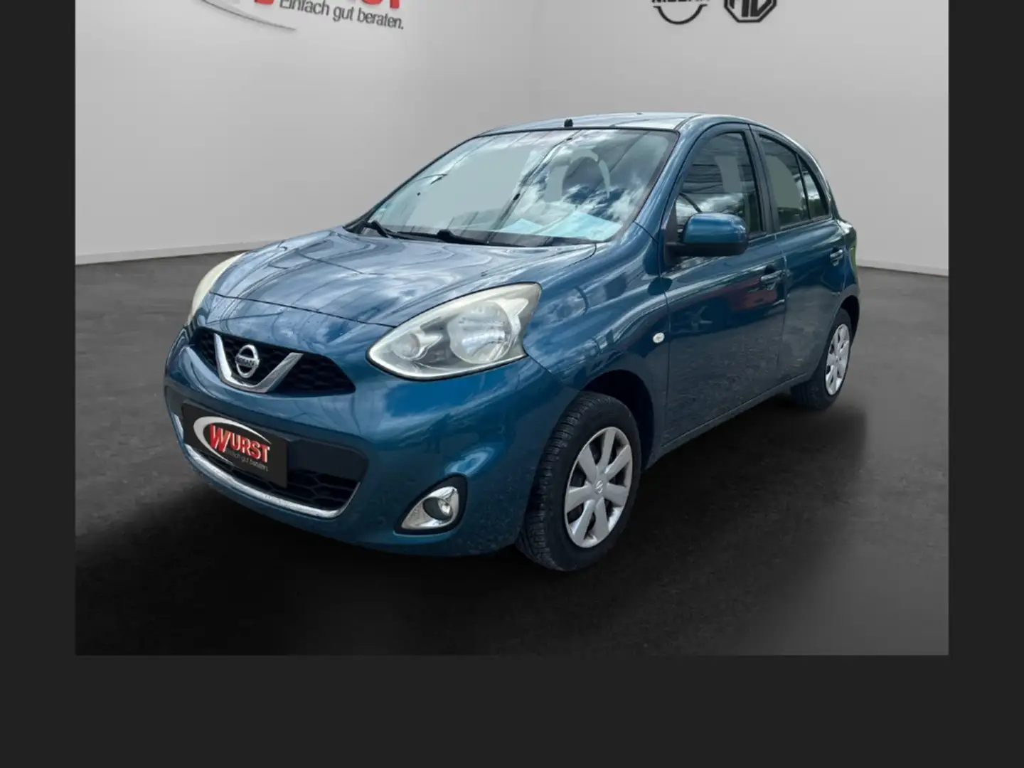 Nissan Micra Acenta 1.2 5MT Radio Bluetooth Klima Azul - 1