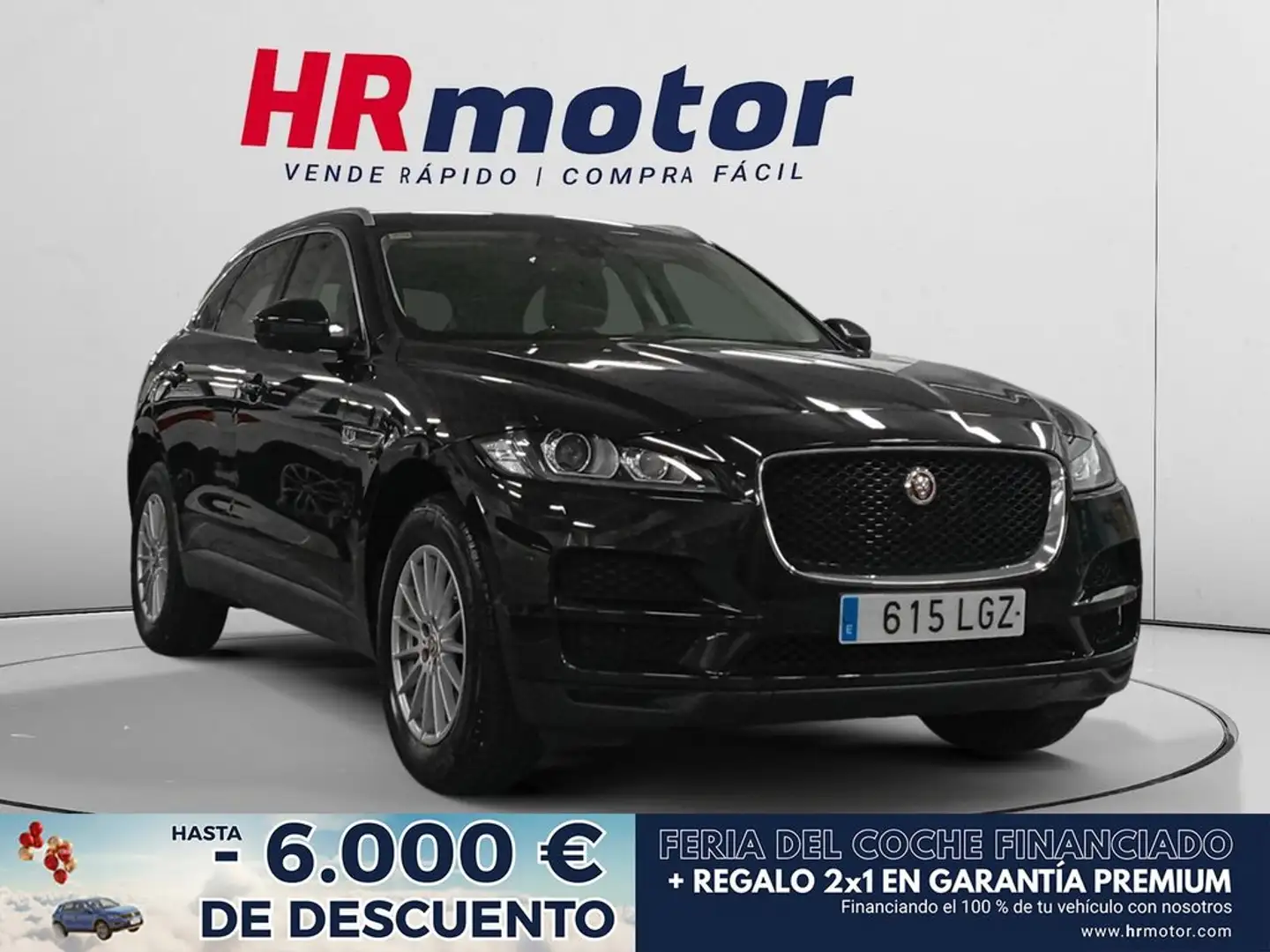 Jaguar F-Pace 20d Pure AWD Negro - 1