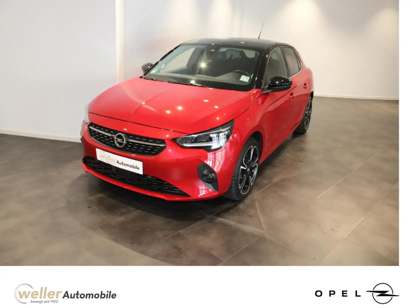 Opel Corsa F 1.2 Turbo ''Elegance'' Rückfahrkamera Sitzheizun Rot - 1
