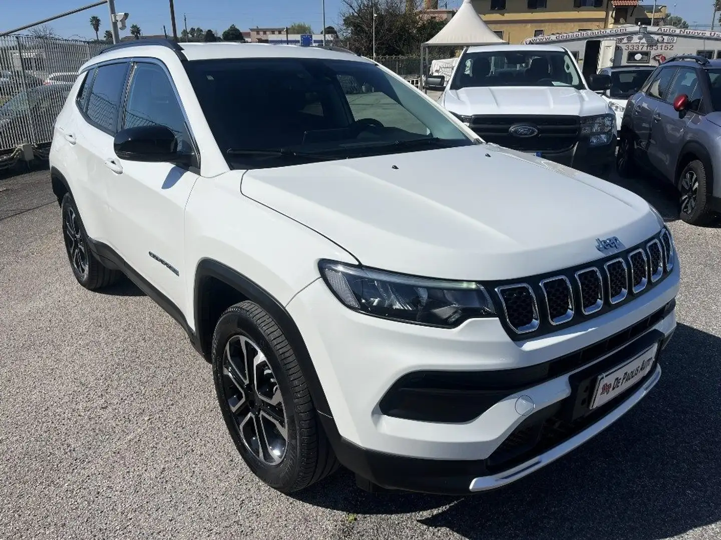 Jeep Compass 1.3 Turbo T4 190 CV PHEV AT6 4xe Limited Bianco - 1